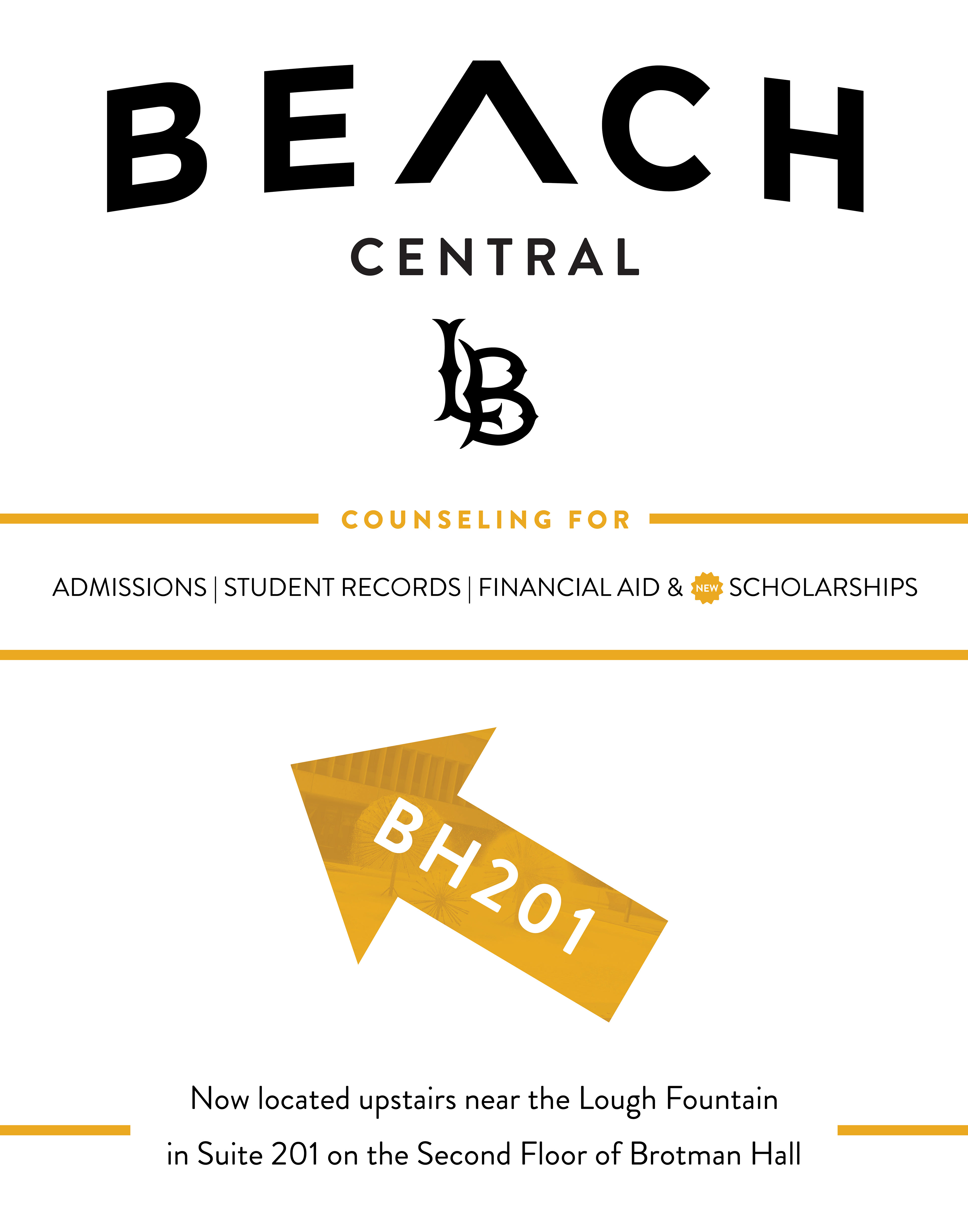 Counseling Office Directional Poster