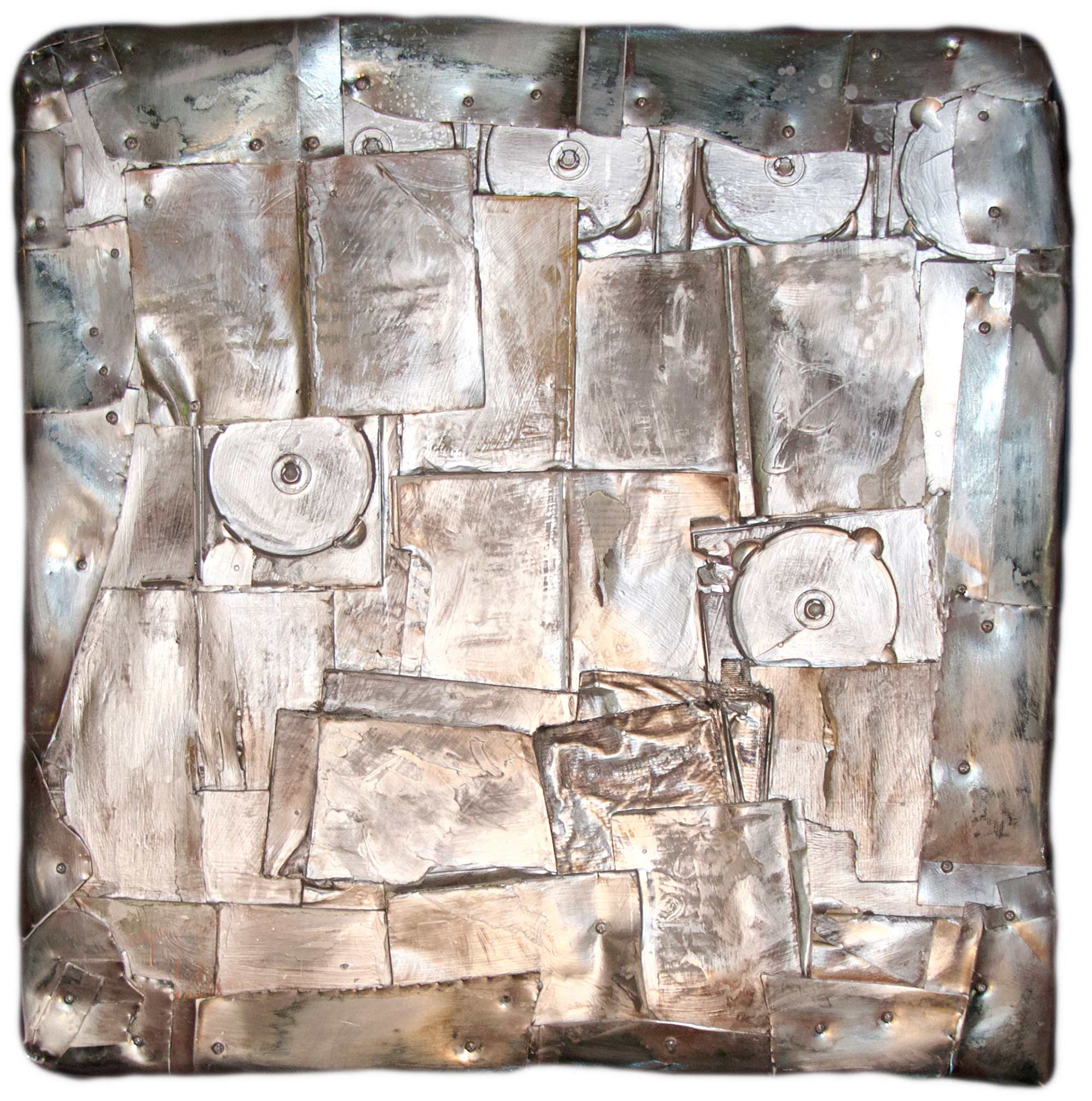 Limbo, 2020. Mixed media, 30" x 30"