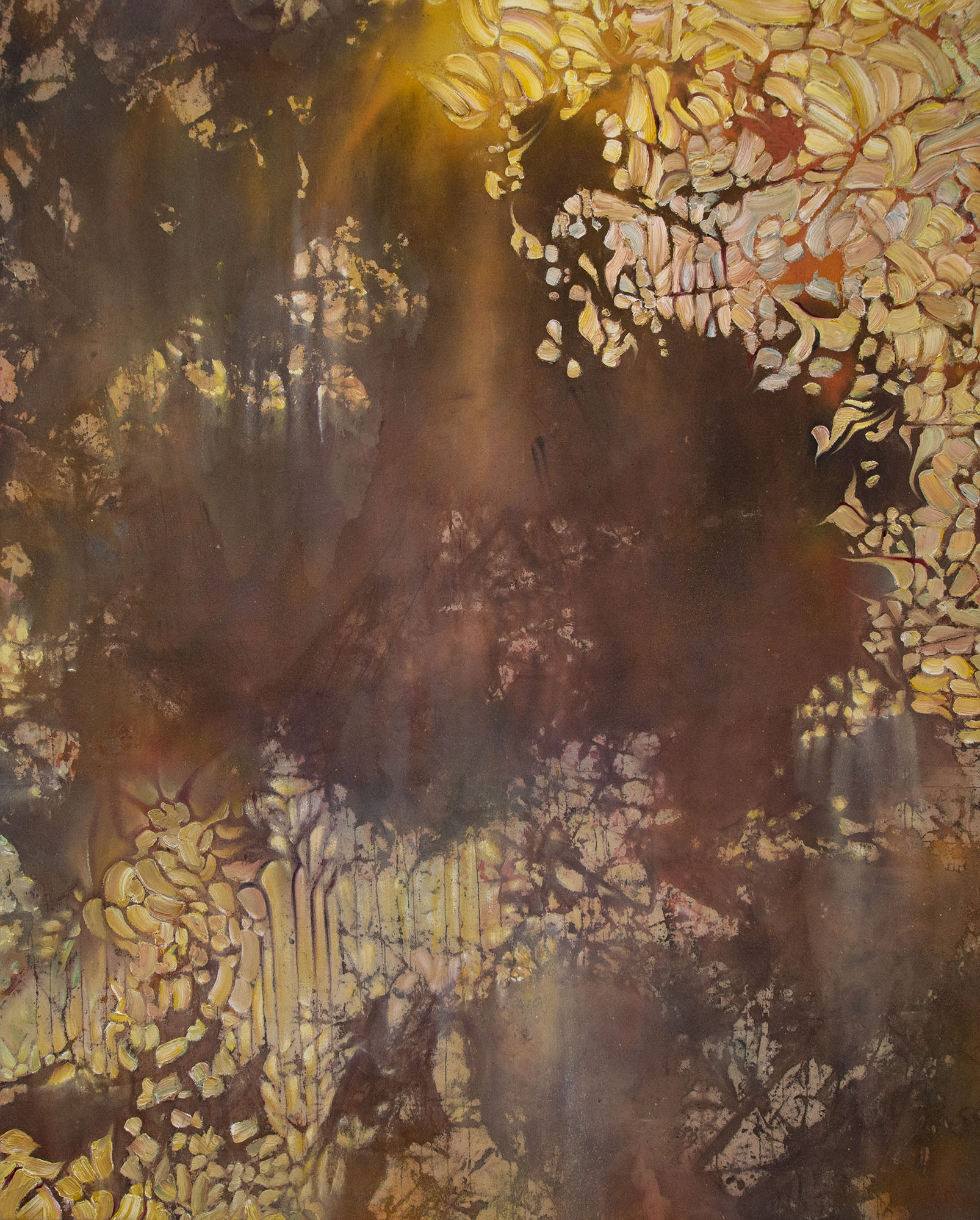Wallbreaker.  2025. Oil and acrylic on canvas. 60” x 48” 