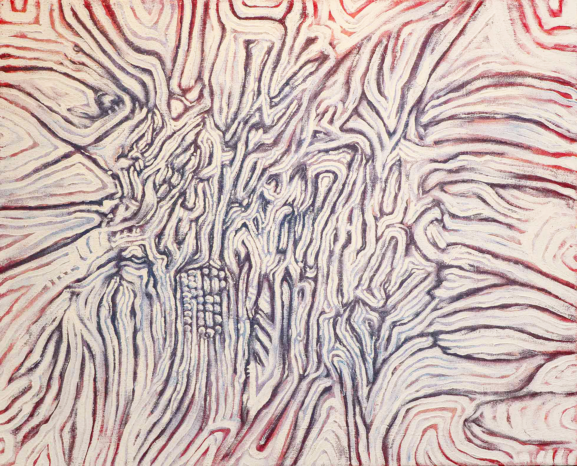 Absolute Personal Freedom. 2020. Latex on canvas. 30" x 24"