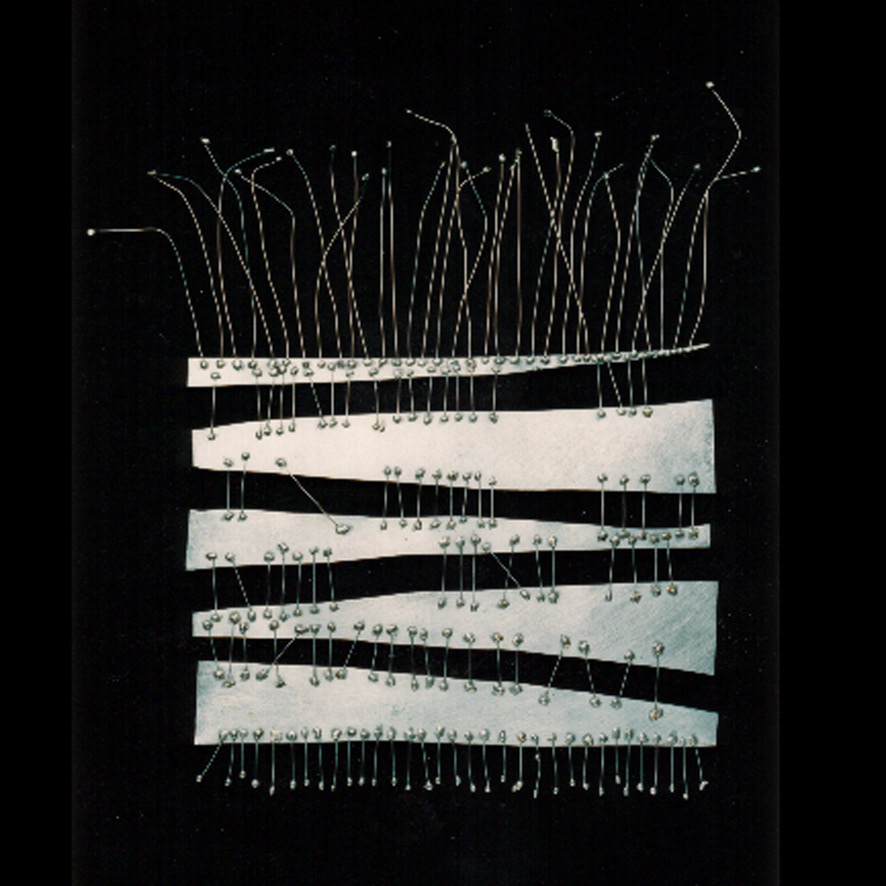Brotos (Sprouts), 4 edition, iron and electric welding, 26.7 x 21.7 in, 2000.