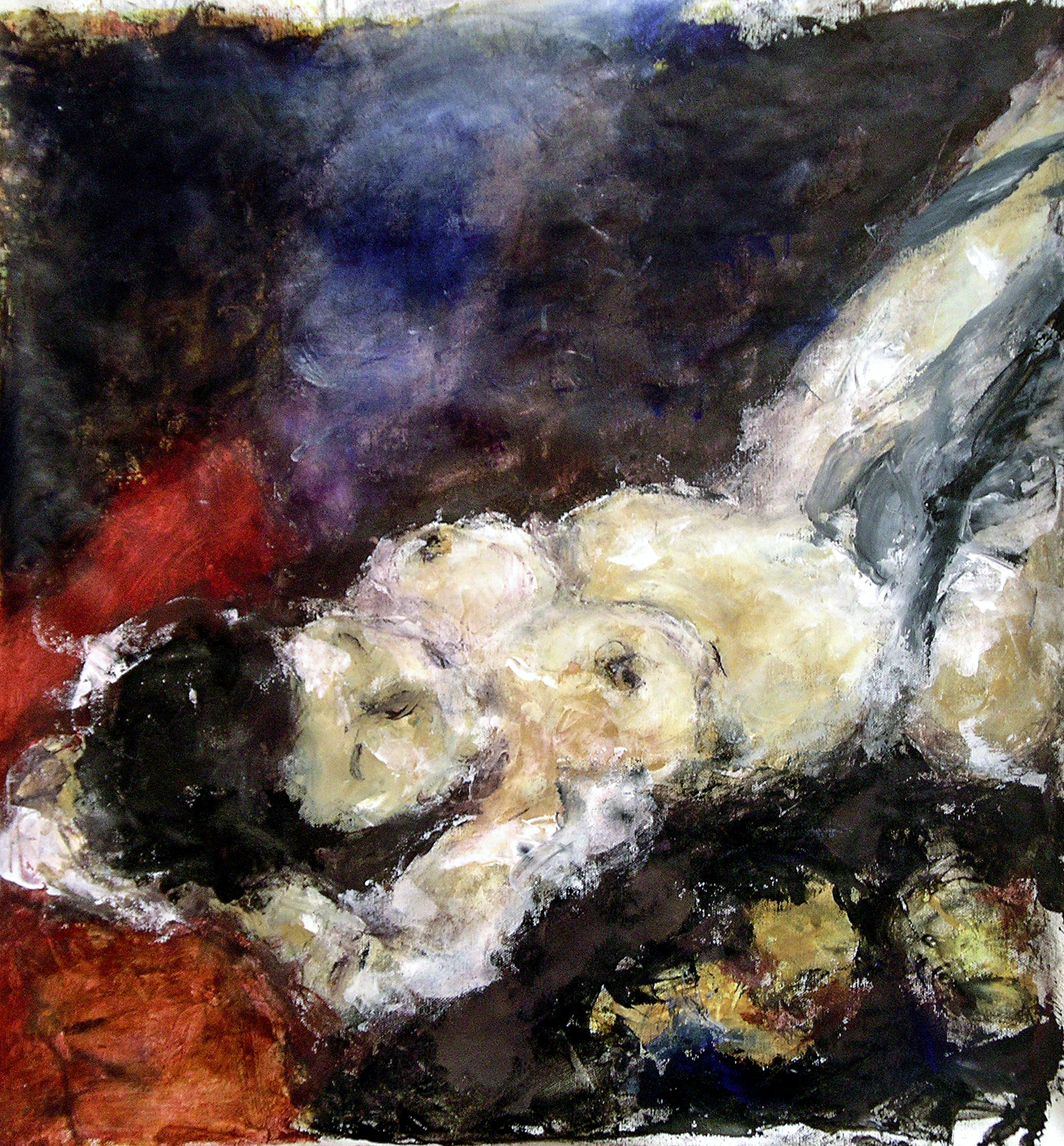 Mulher (Woman), Acrylic on canvas, 2003 (?)