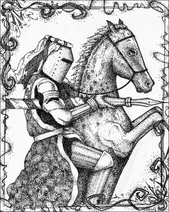 The Pen is Mightier than the Sword – Pen & Ink