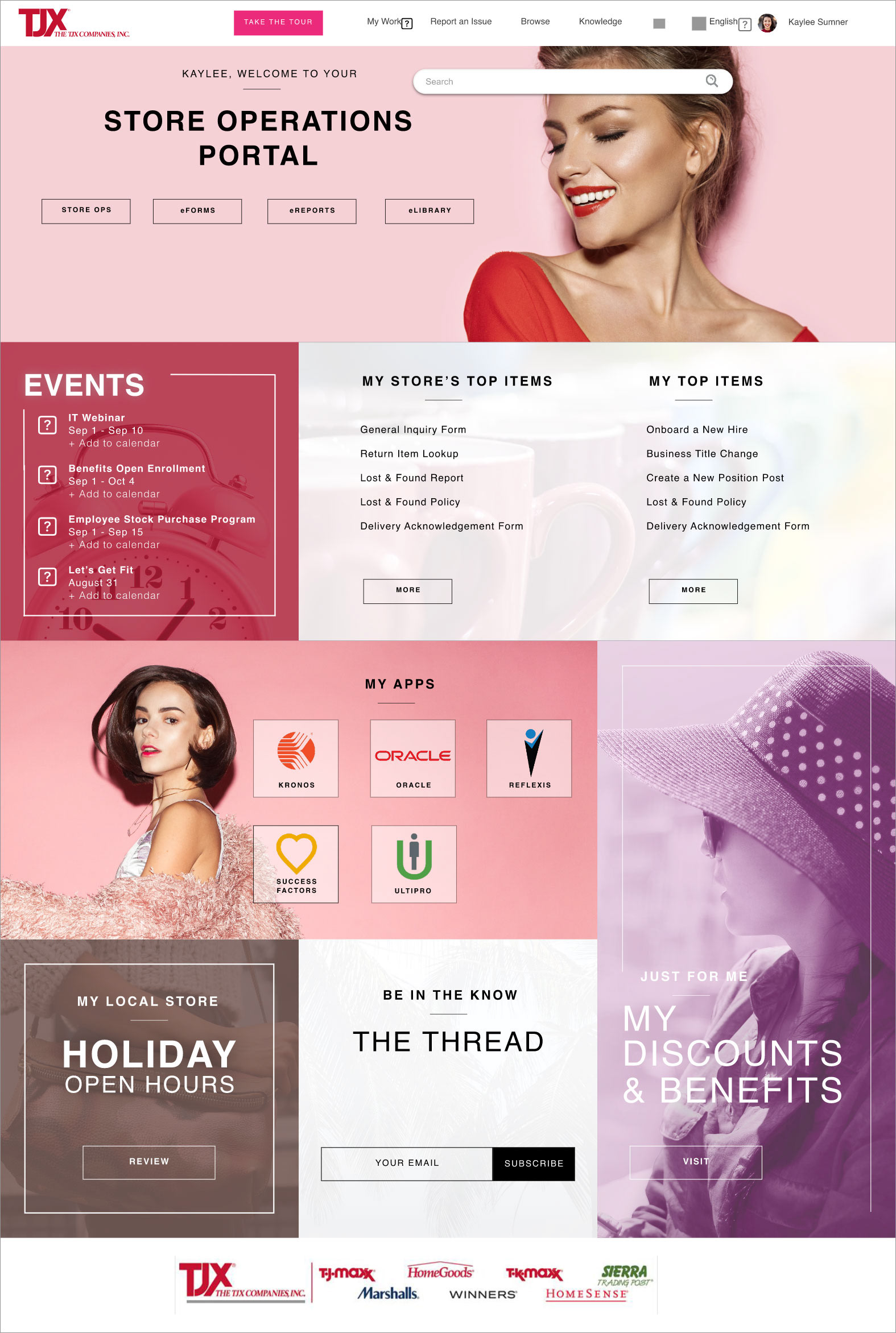 STORE ASSOCIATE PORTAL – SERVICENOW
