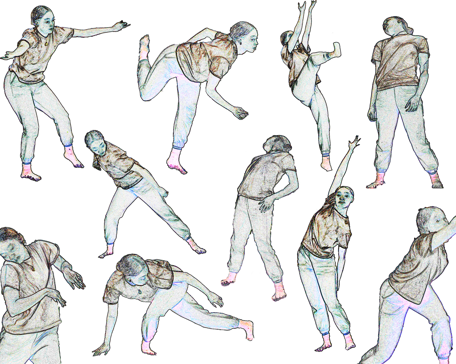 Dance showing the struggles and pain of Fred Rouse