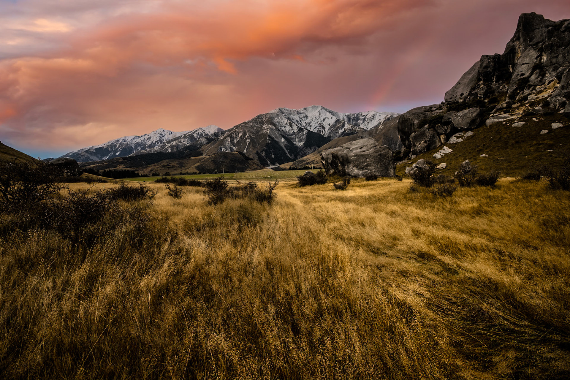 Castle Hill, South Island, New Zealand