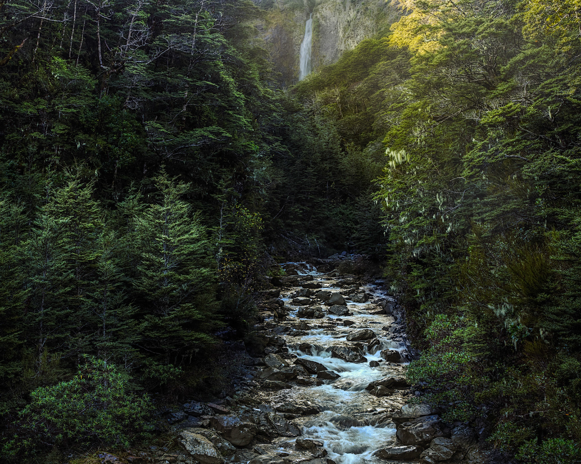 Devils Punchbowl Creek, Arthurs Pass, NZ