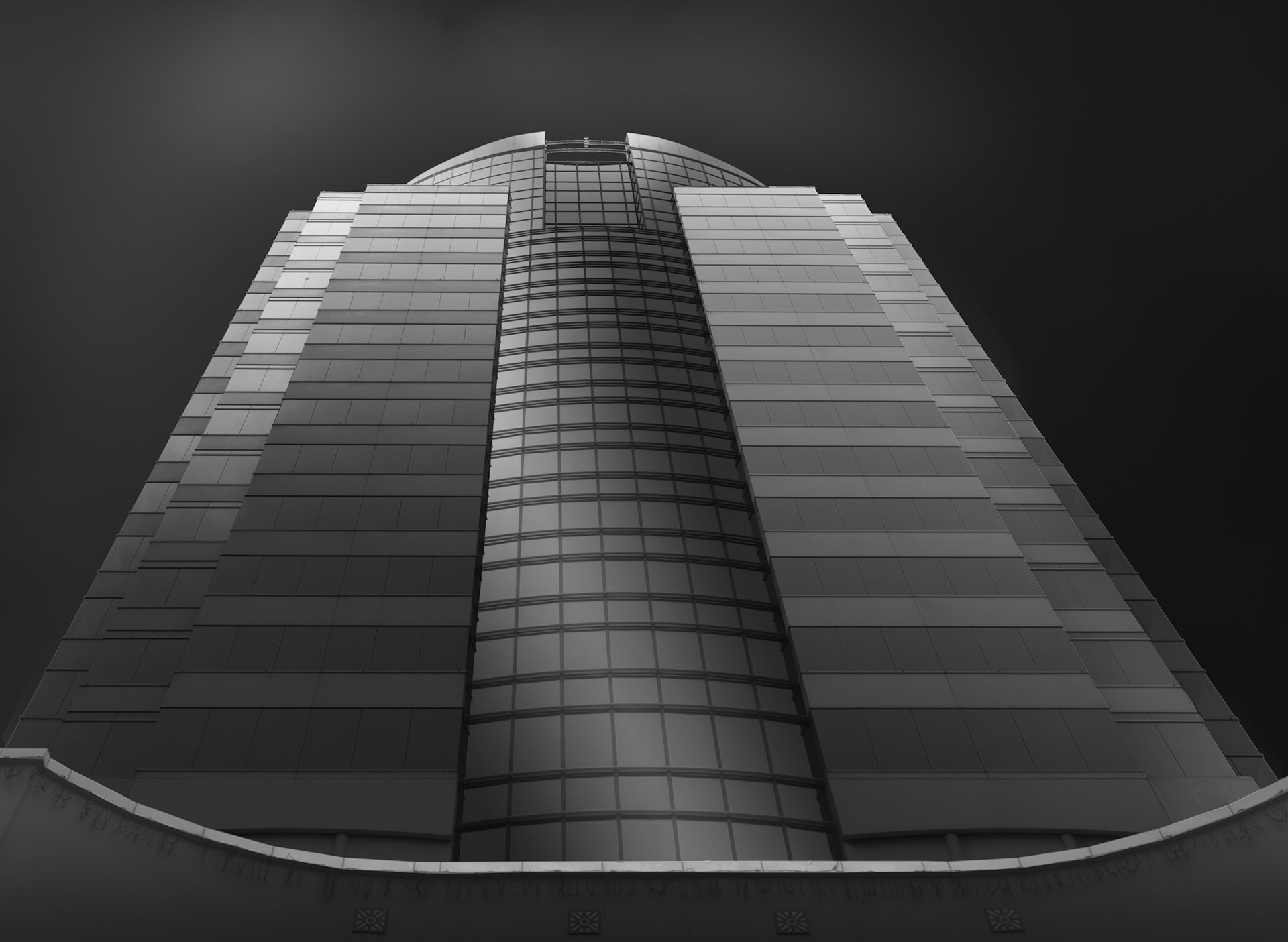 Glass Facade, Wellington, New Zealanhd