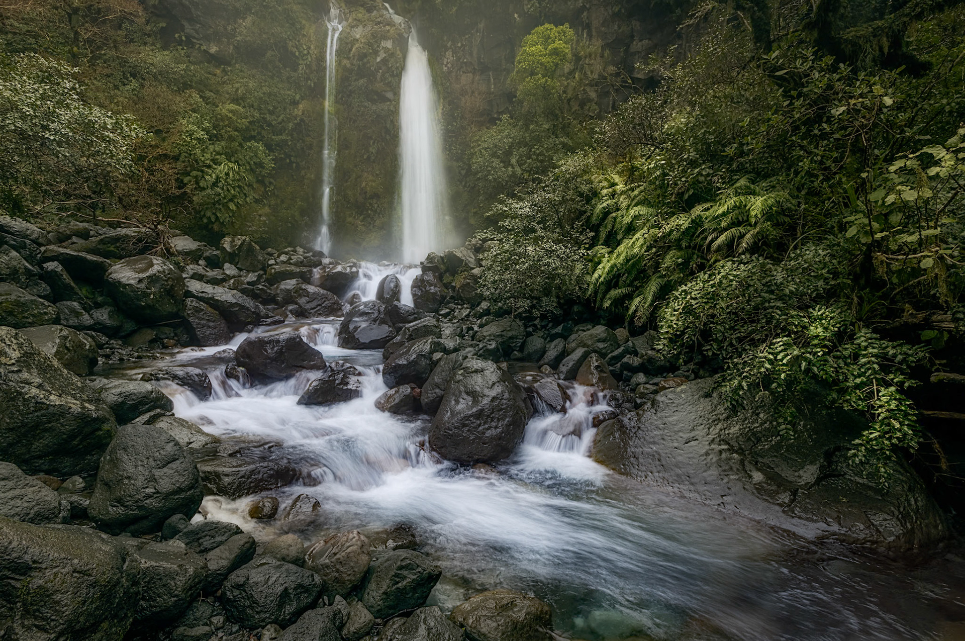 Dawson falls, Mount Taranaki. NZ