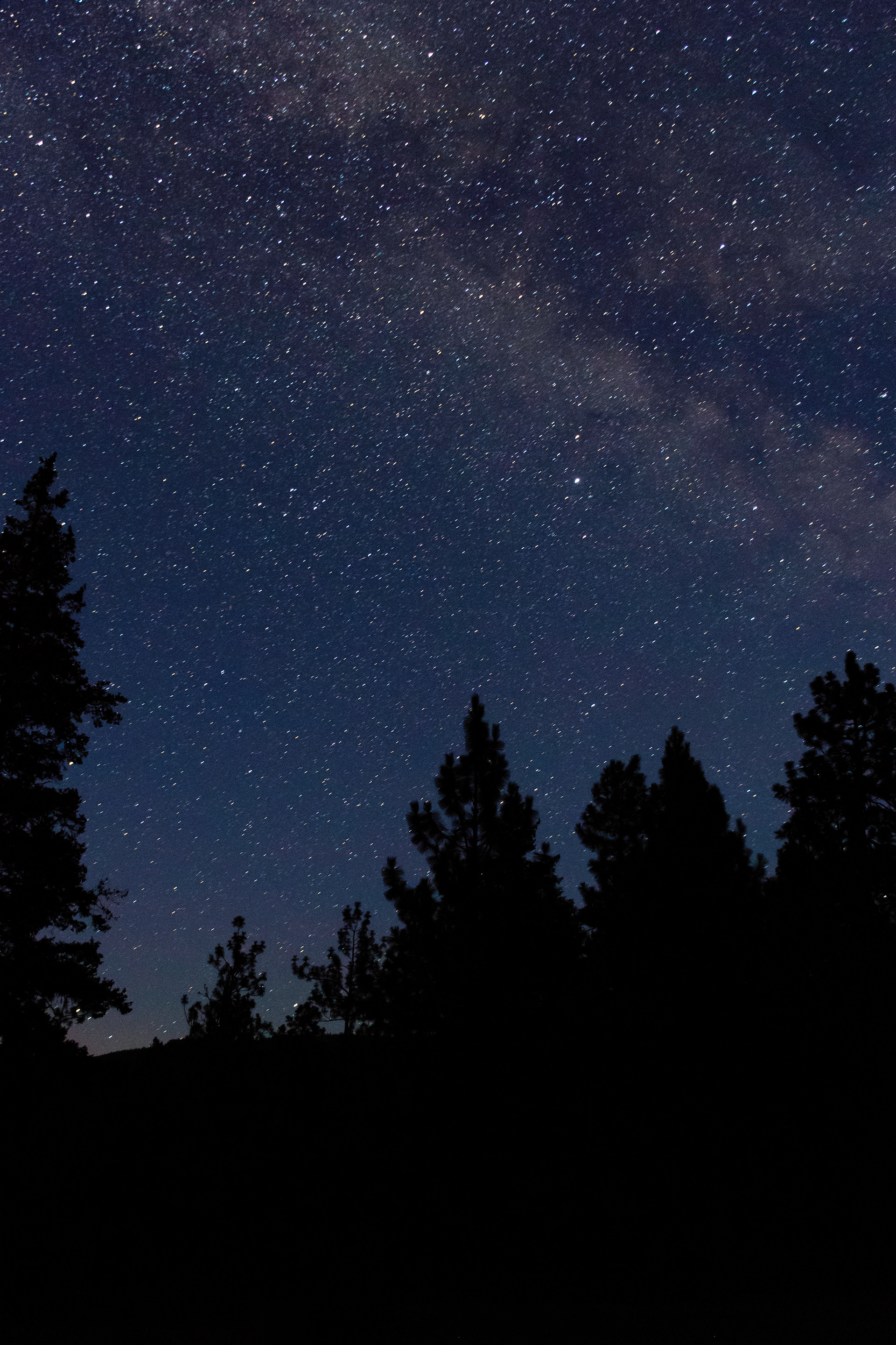Milky Way over Skihist