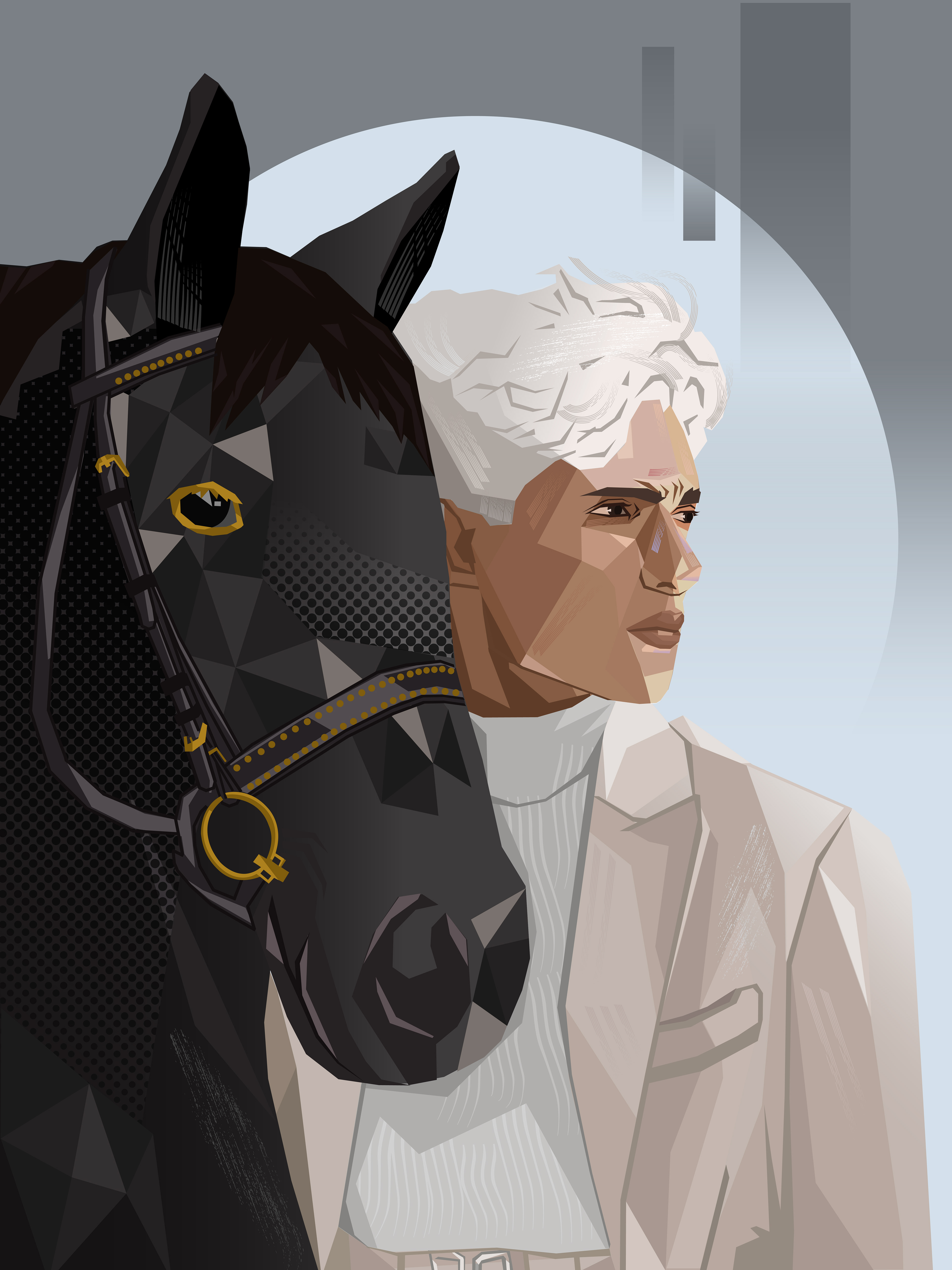 Boy with horse