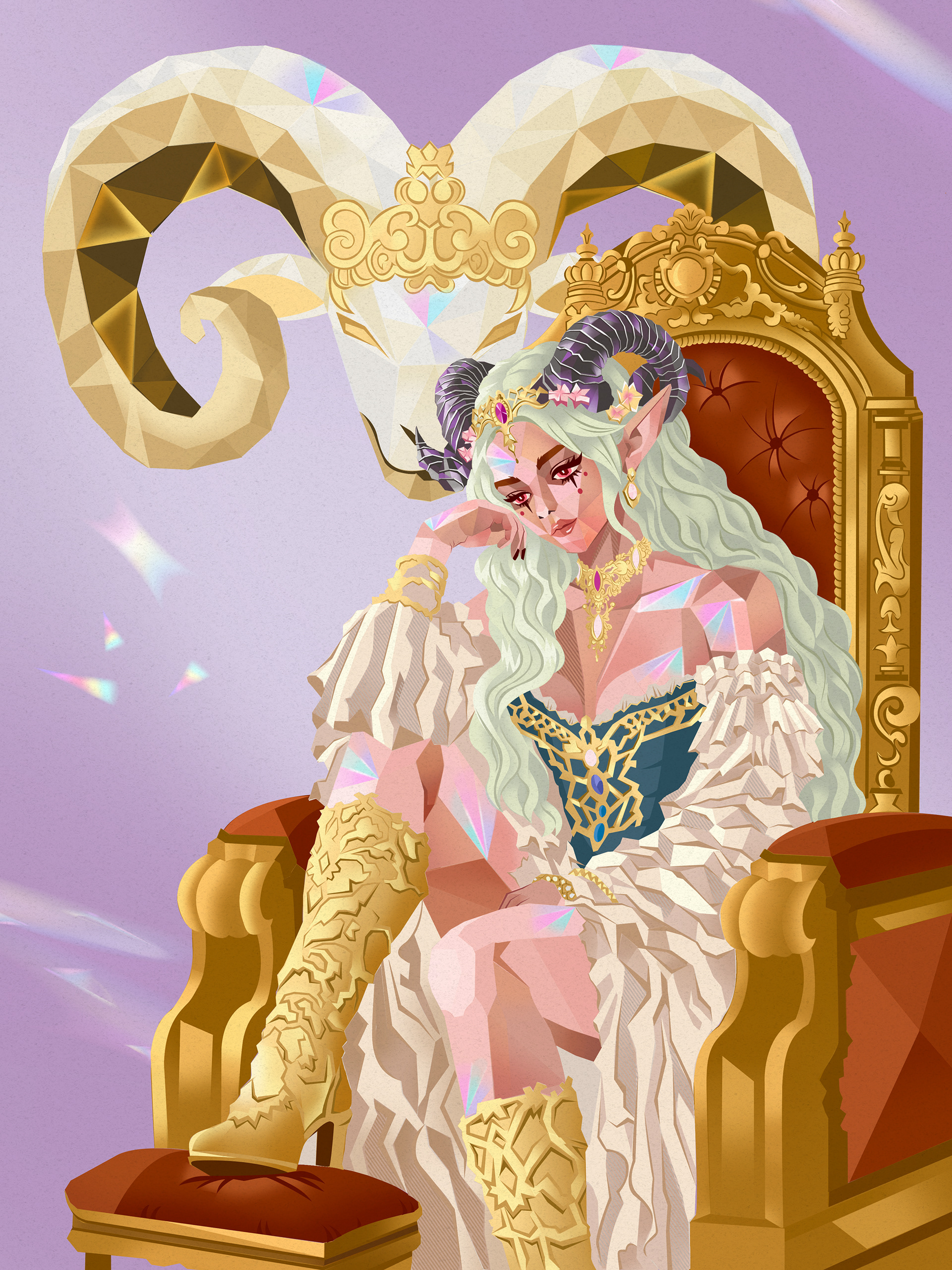 Aries Queen Character