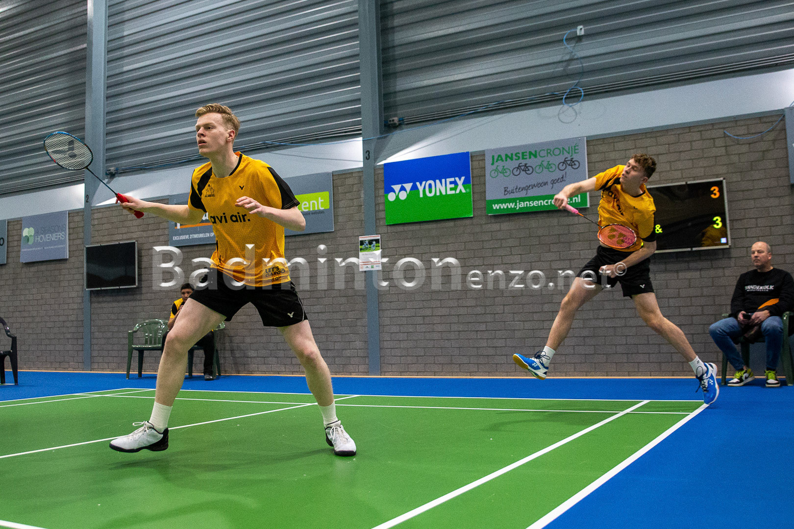 Timo Stoffelen en Dennis Koppen