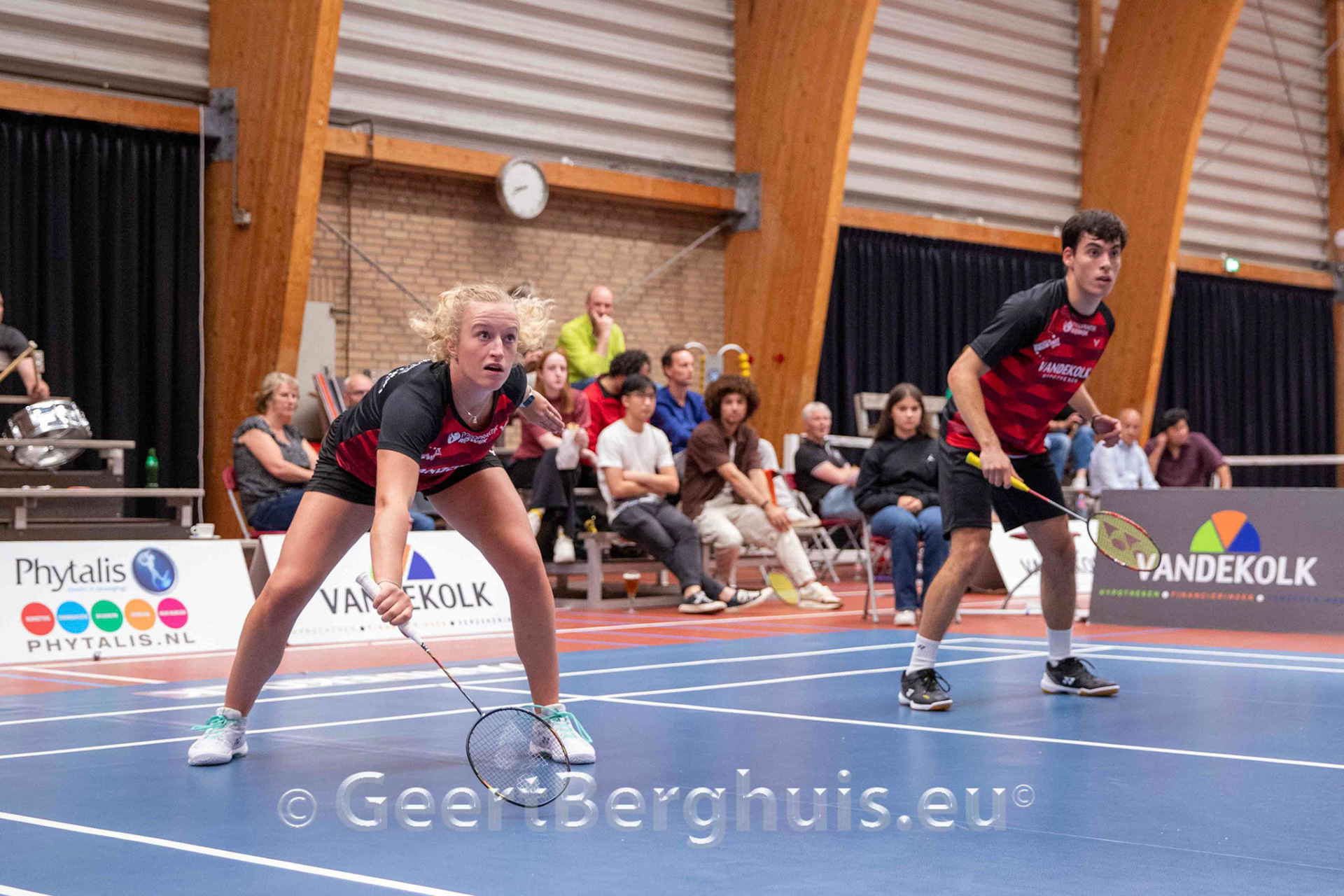 Iris van Leijsen en Lars Kros