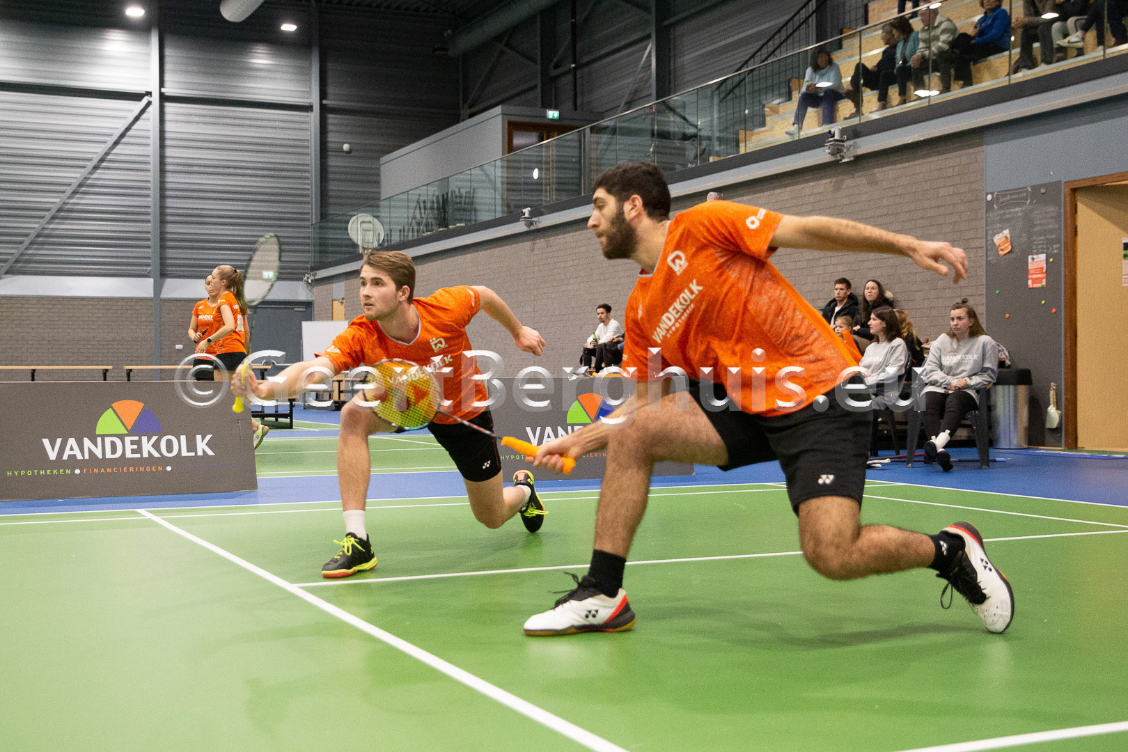 Wessel van der Aar en Aram Mahmoud