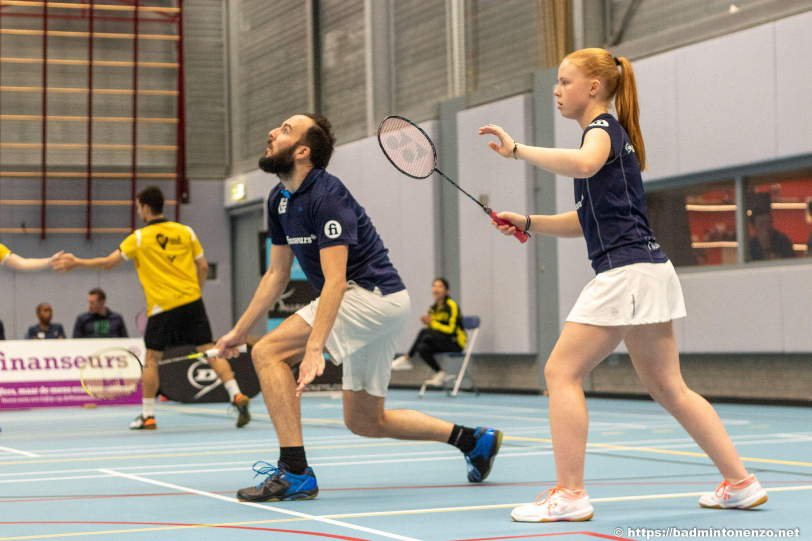 Michiel Kruijt en Kiona van der Werf