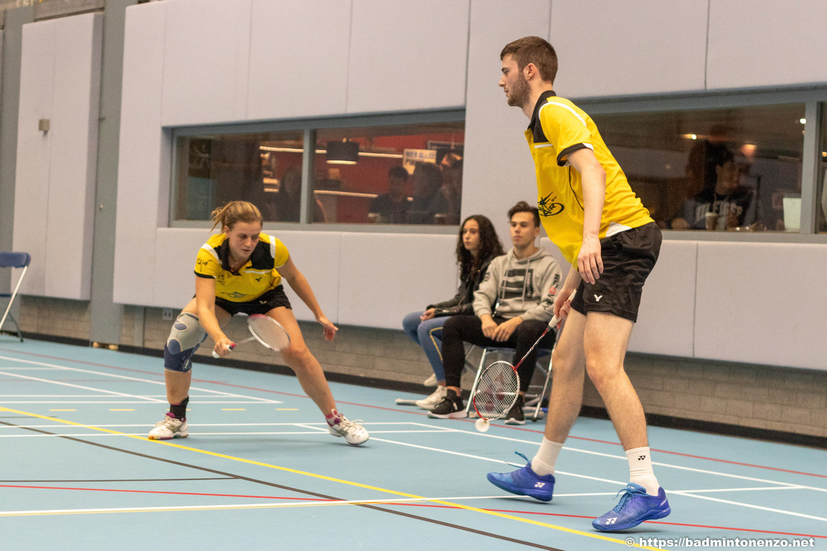 Ilse Vaessen en Adam Hall