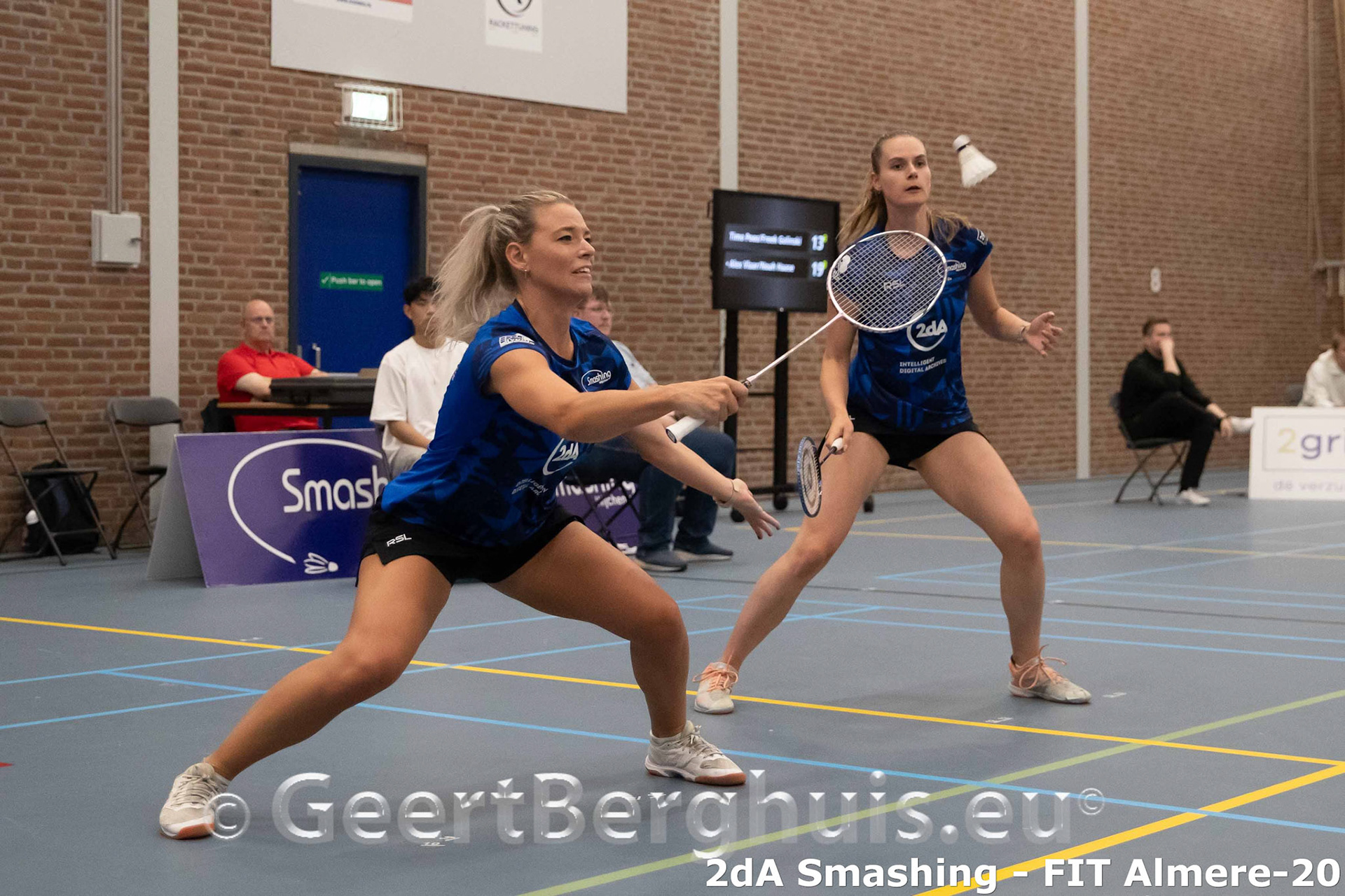 Lieke Maes en Maureen Zewald