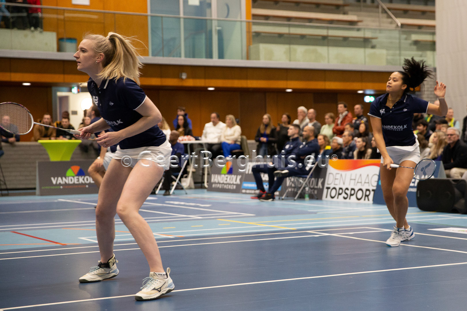 Marlies Baan en Alyssa Tirtosentono