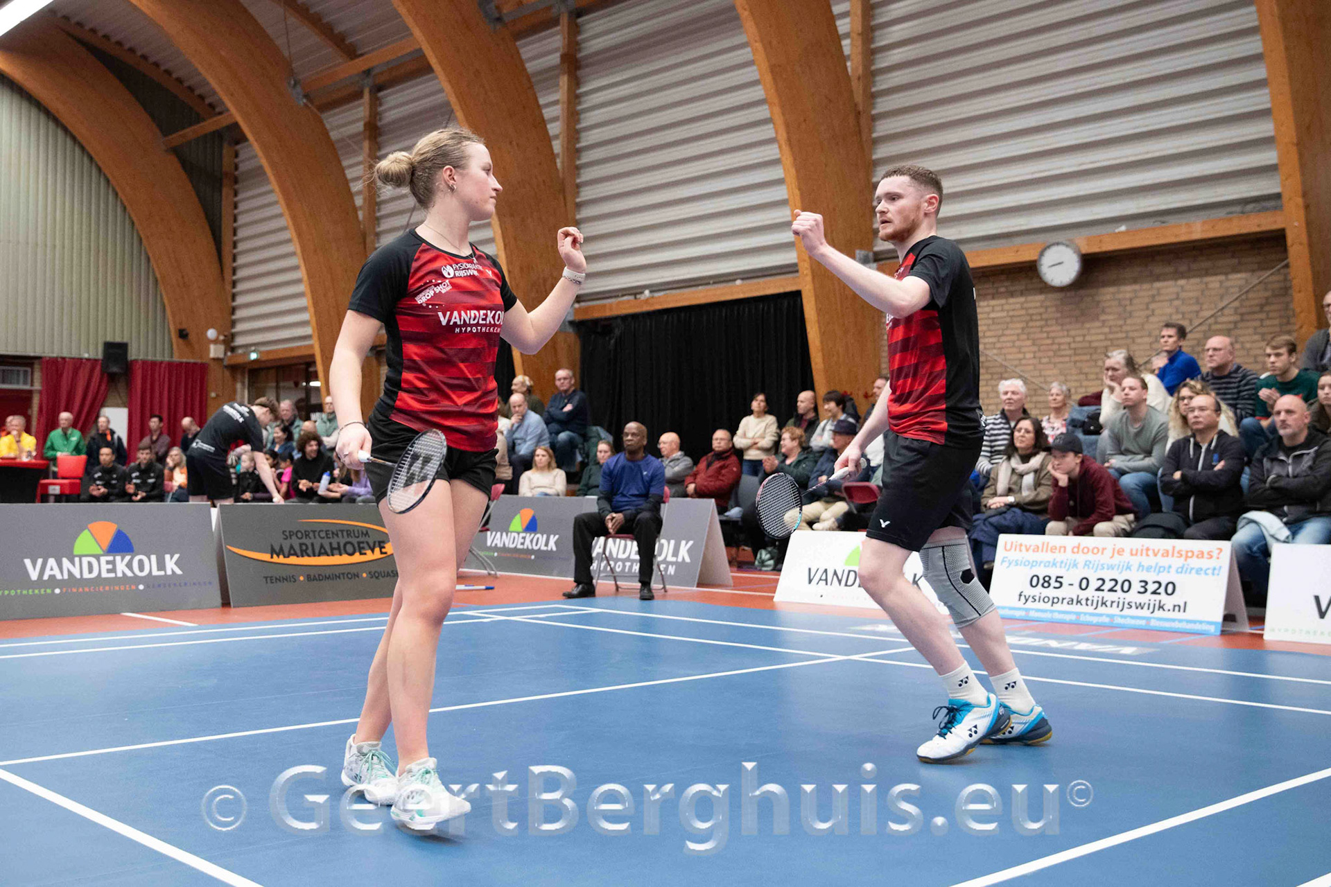 Iris van Leijssen en Ciar Pringle