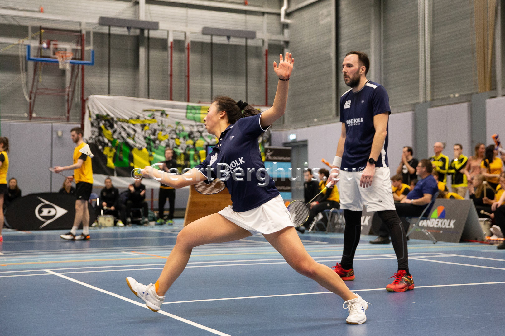 Flora Wang en Michiel Kruijt