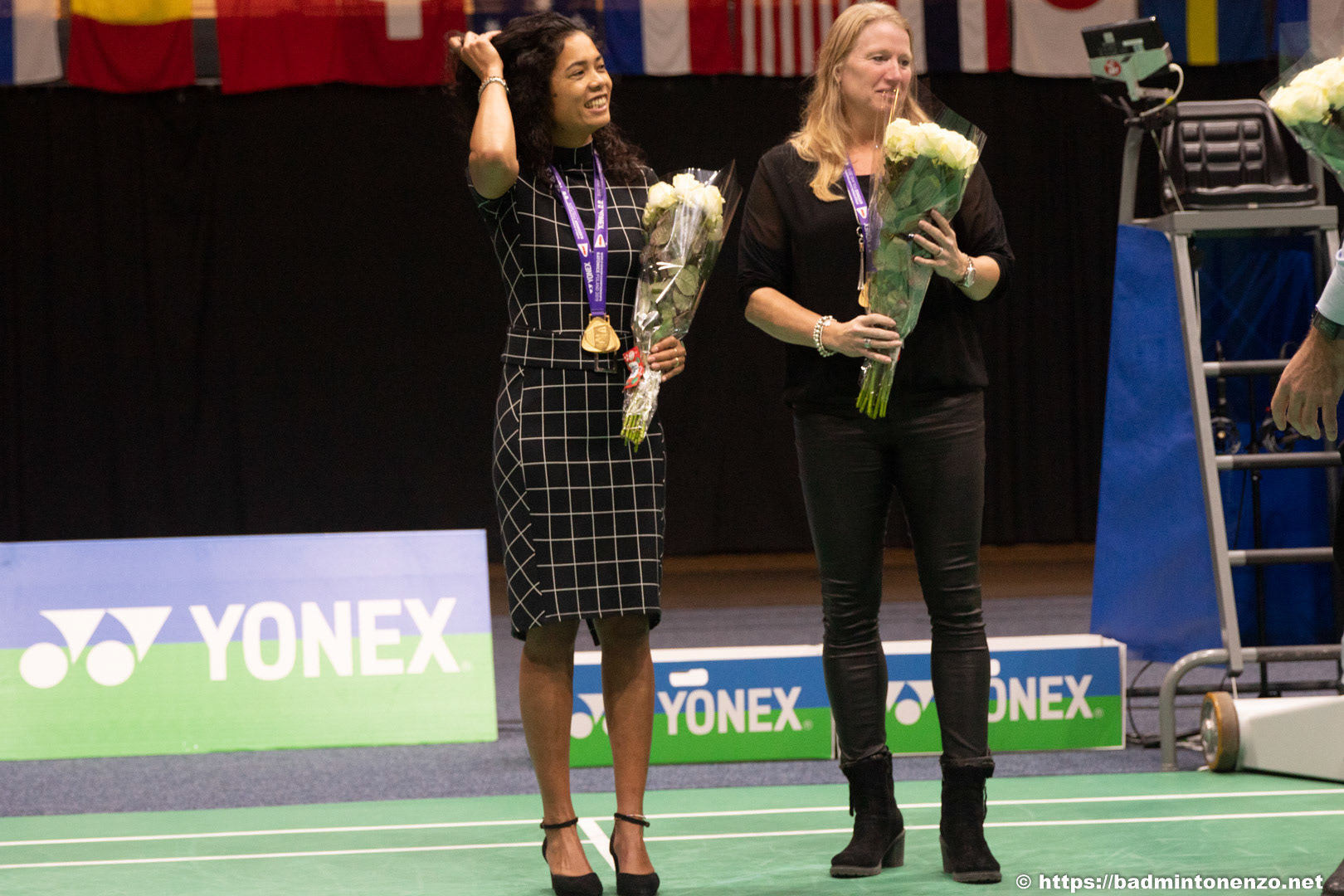 Georgy van Soerland-Trouerbach and Marielle van der Woerdt Worldchampion women double 45+