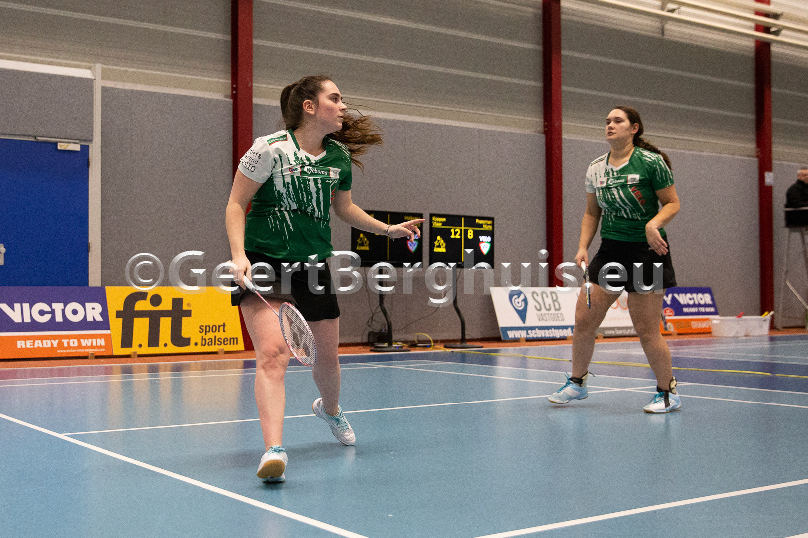 Milou Lugters, Myke Halkema