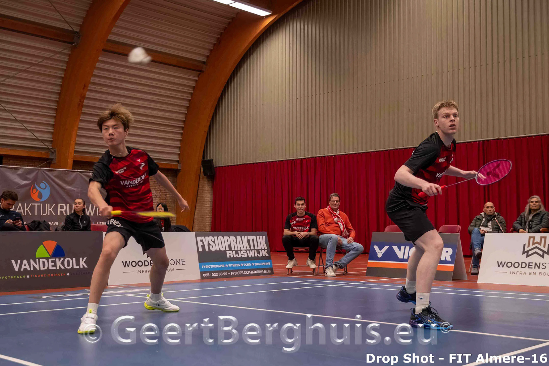 Qijin Bai en Timo Stoffelen