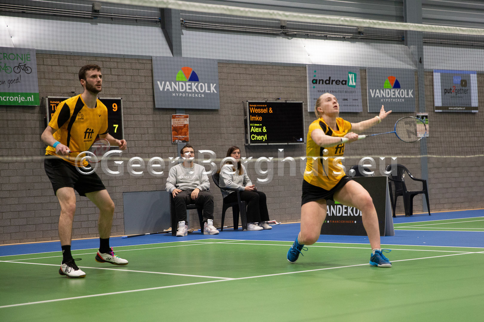 Adam Hall en Kirsten de Wit