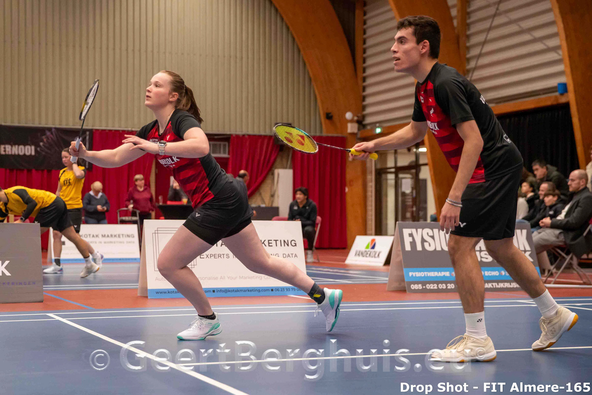 Kelly van Buiten en Lars Kros