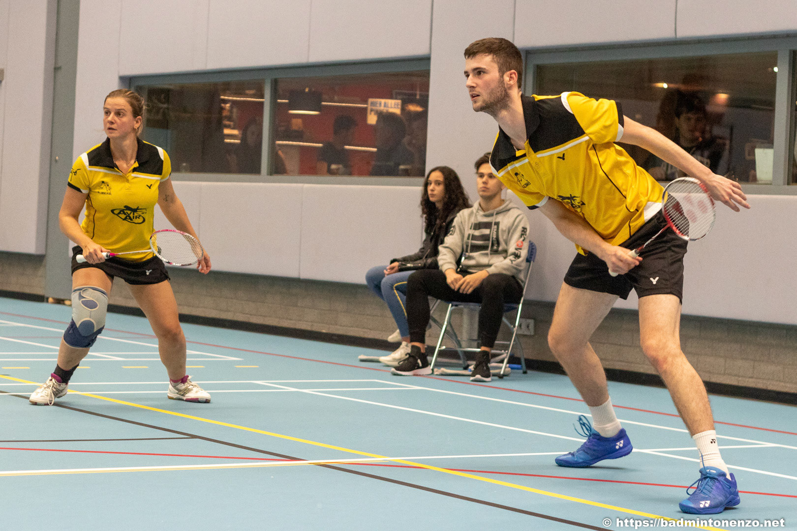 Ilse Vaessen en Adam Hall