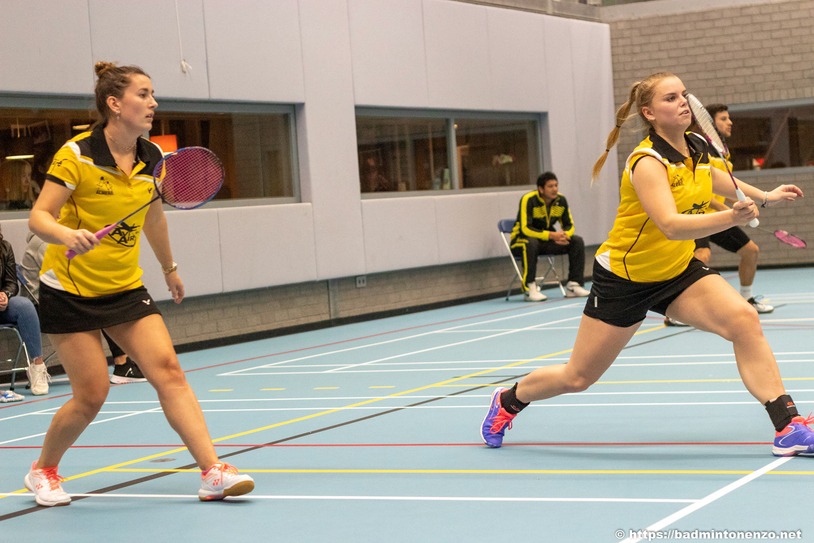 Rosalie Teuven en Tamara van der Hoeven