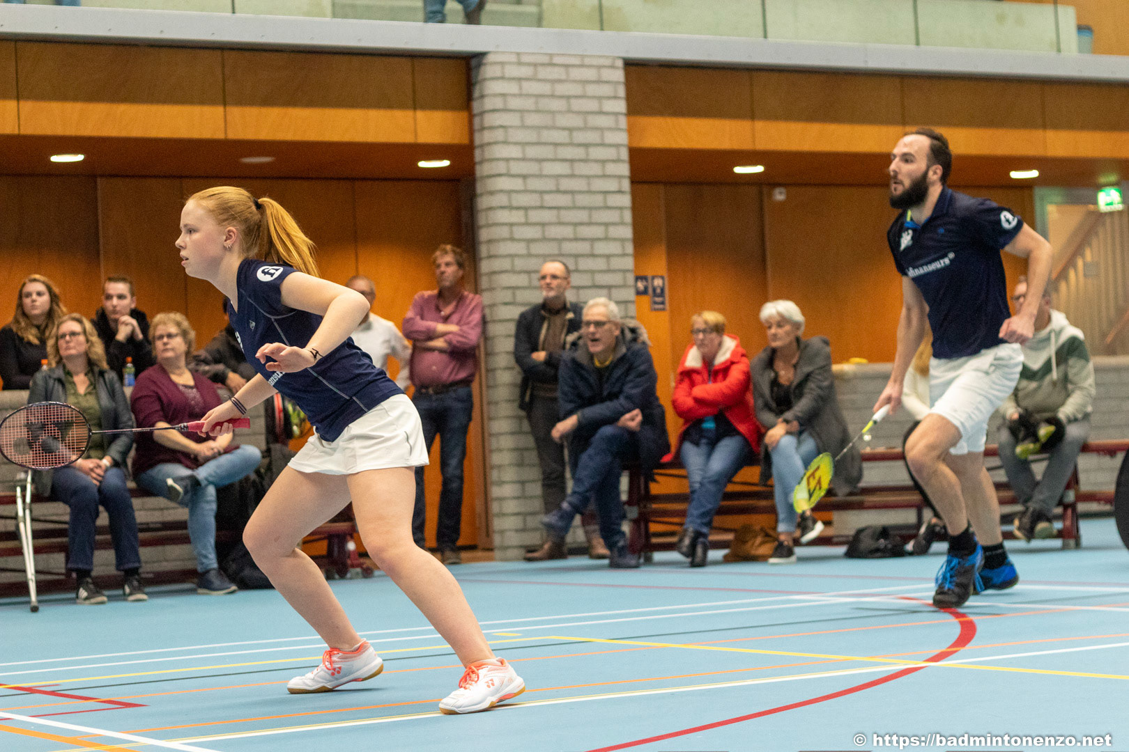 Kiona van der Werf en Michiel Kruijt
