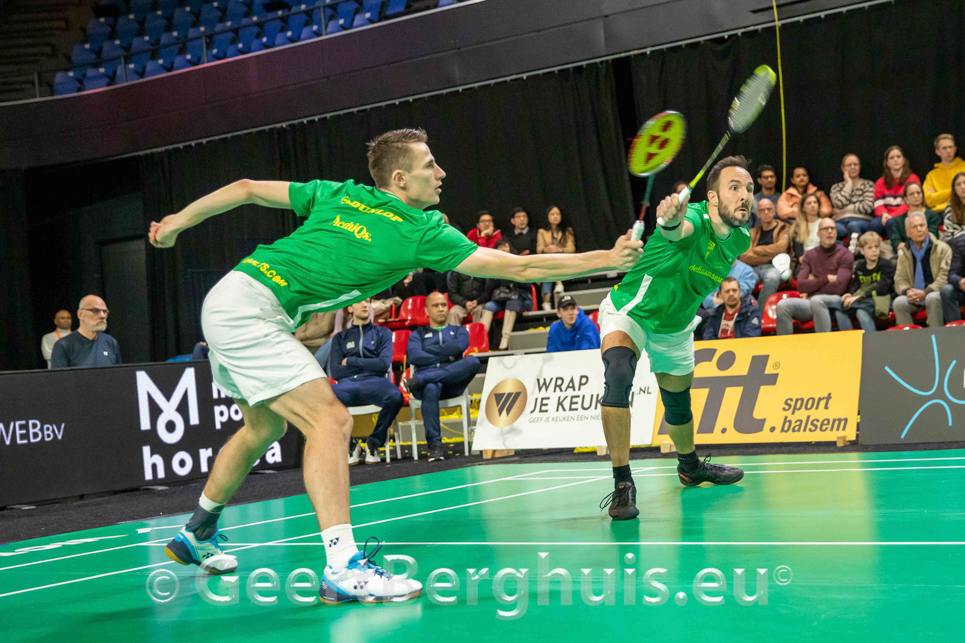 Mark Caljouw en Michiel Kruijt