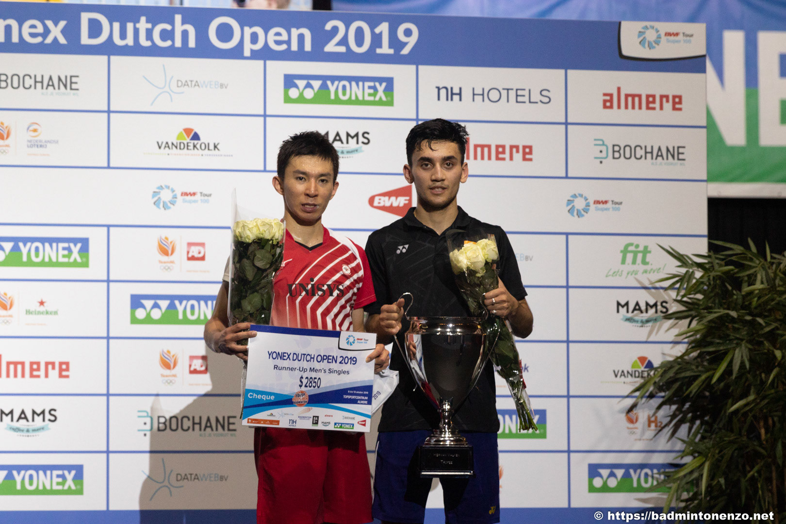 Yusuke Onodera and Lakshya Sen