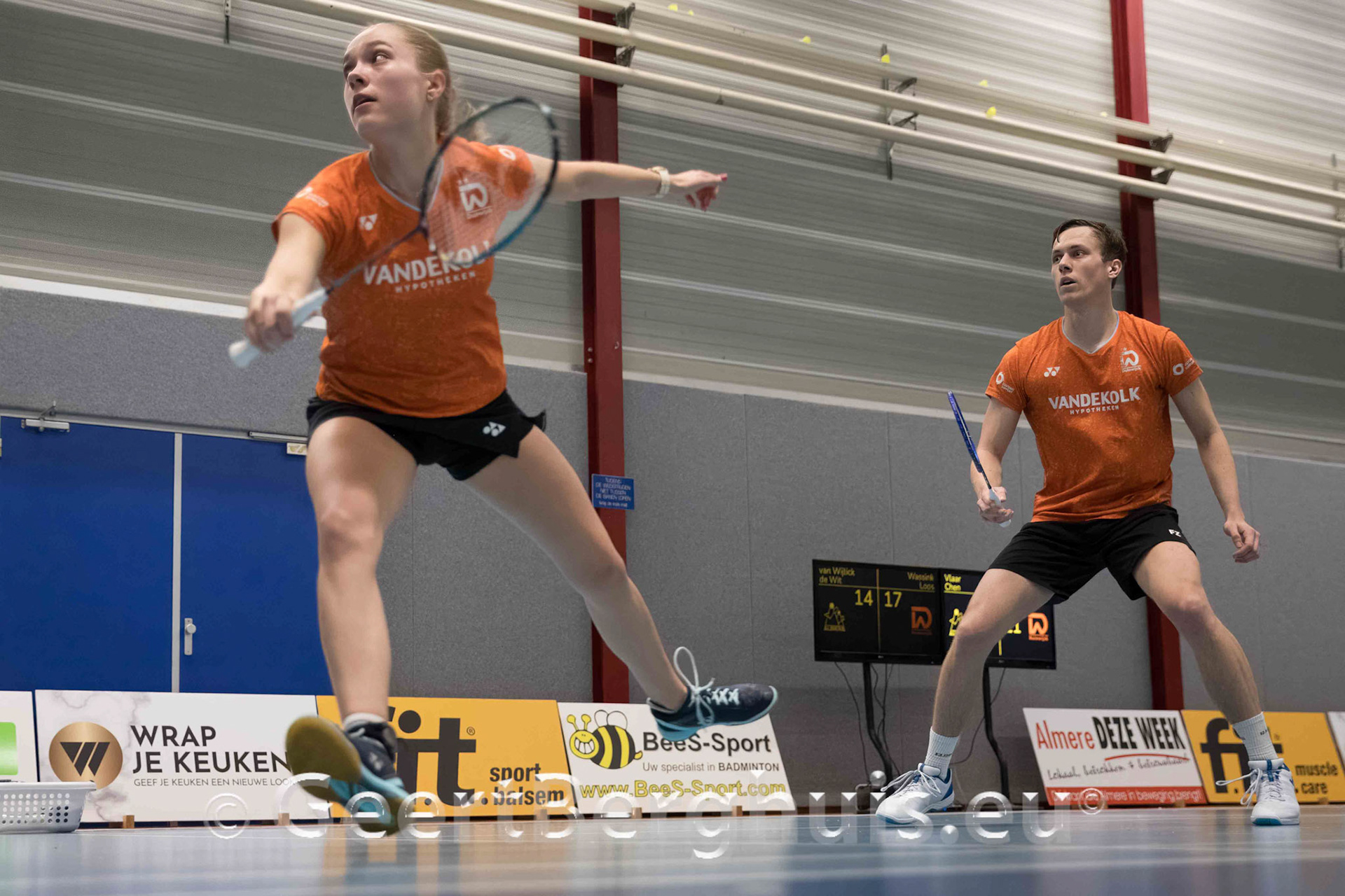 Meerte Loos en Brian Wassink