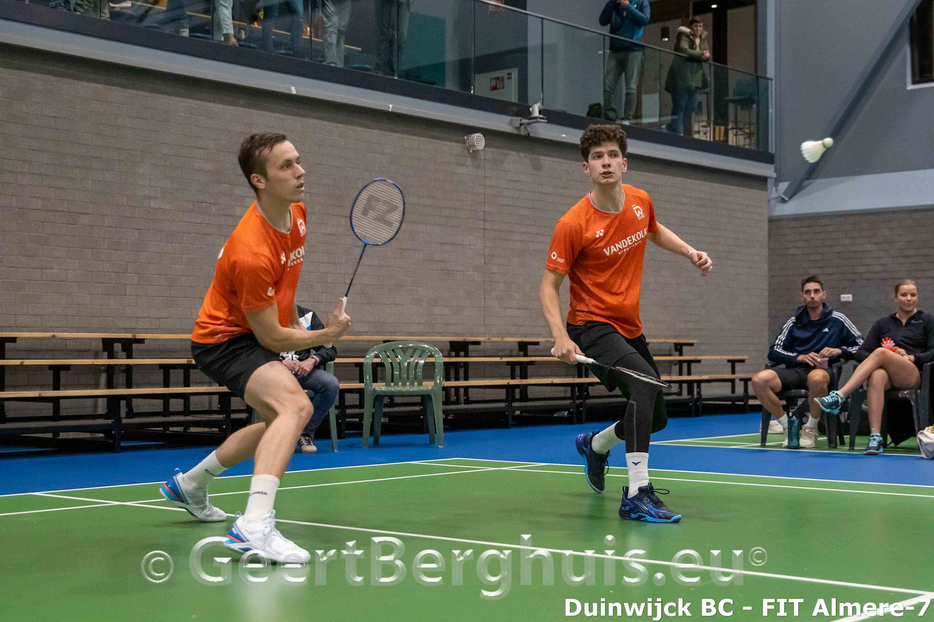 Brian Wassink en Ties van der Lecq