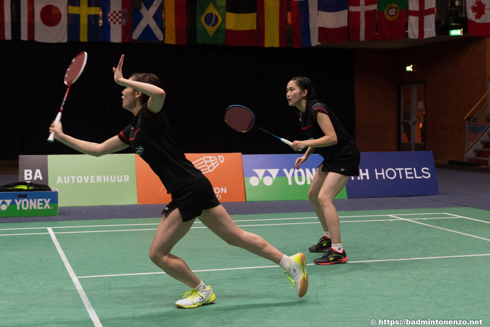 Rin Iwanaga and Kie Nakanishi