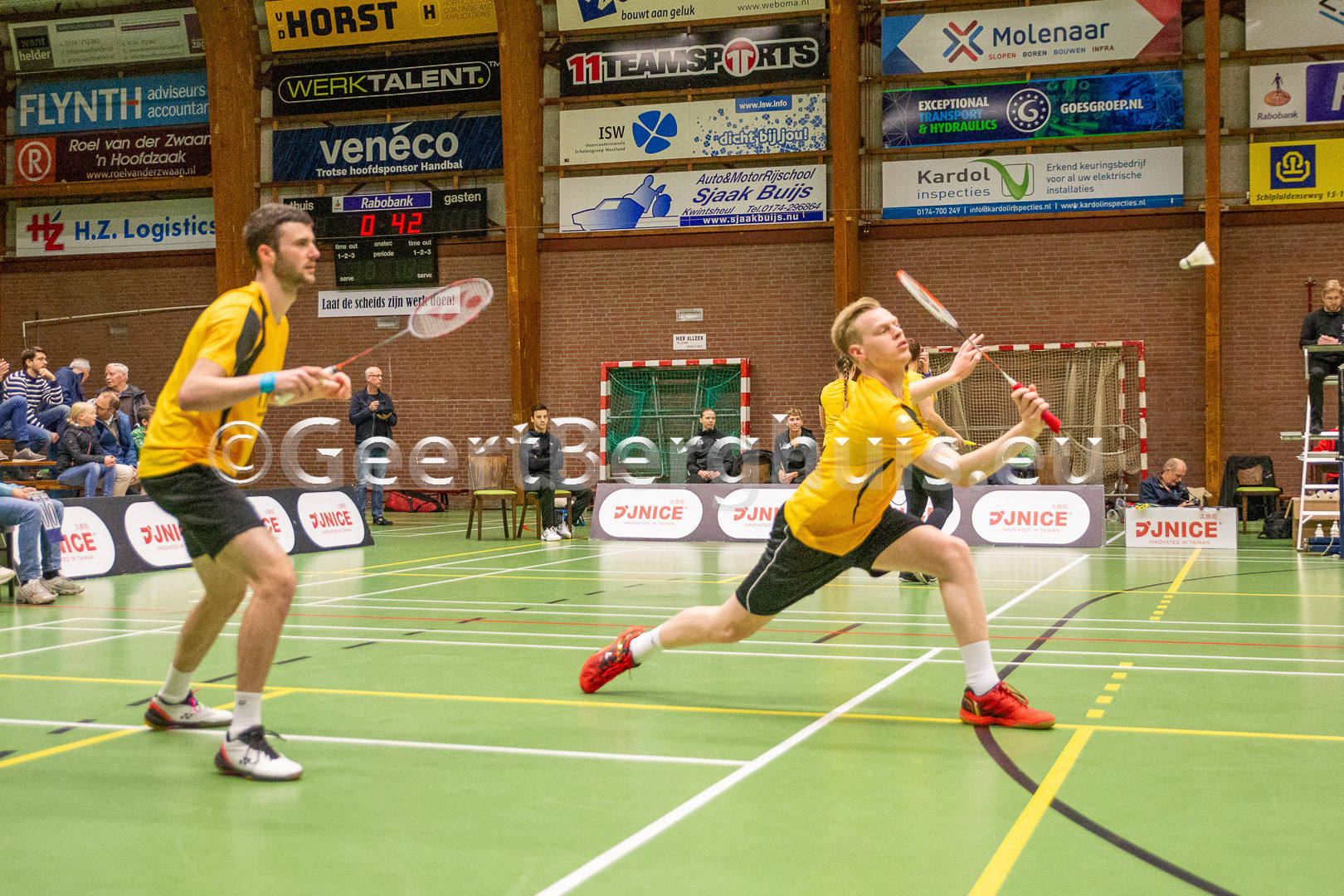 Adam Hall en Timo Stoffelen