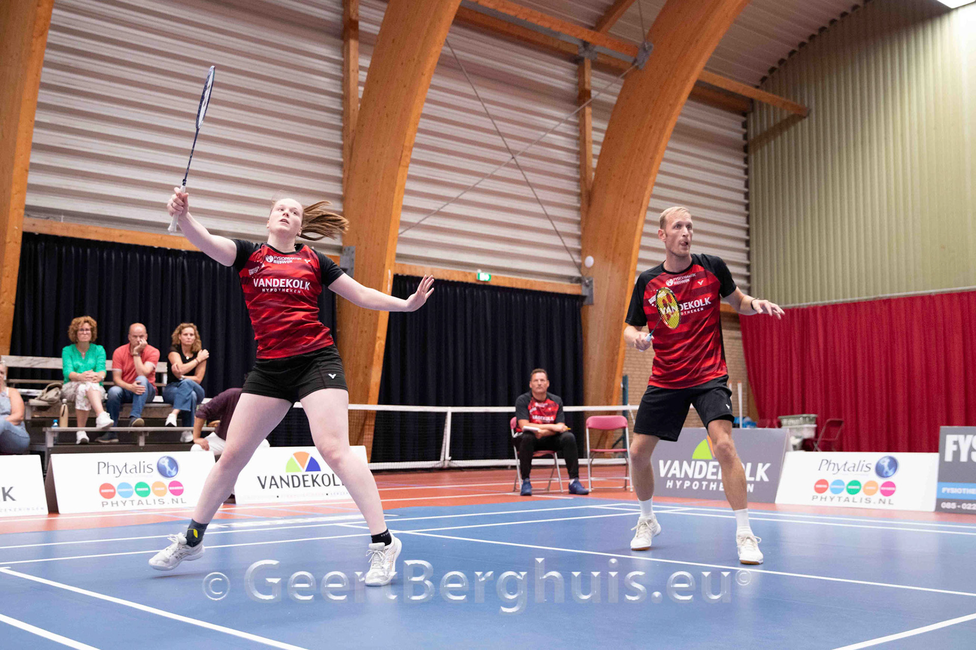 Kelly van Buiten en Freek Golonski