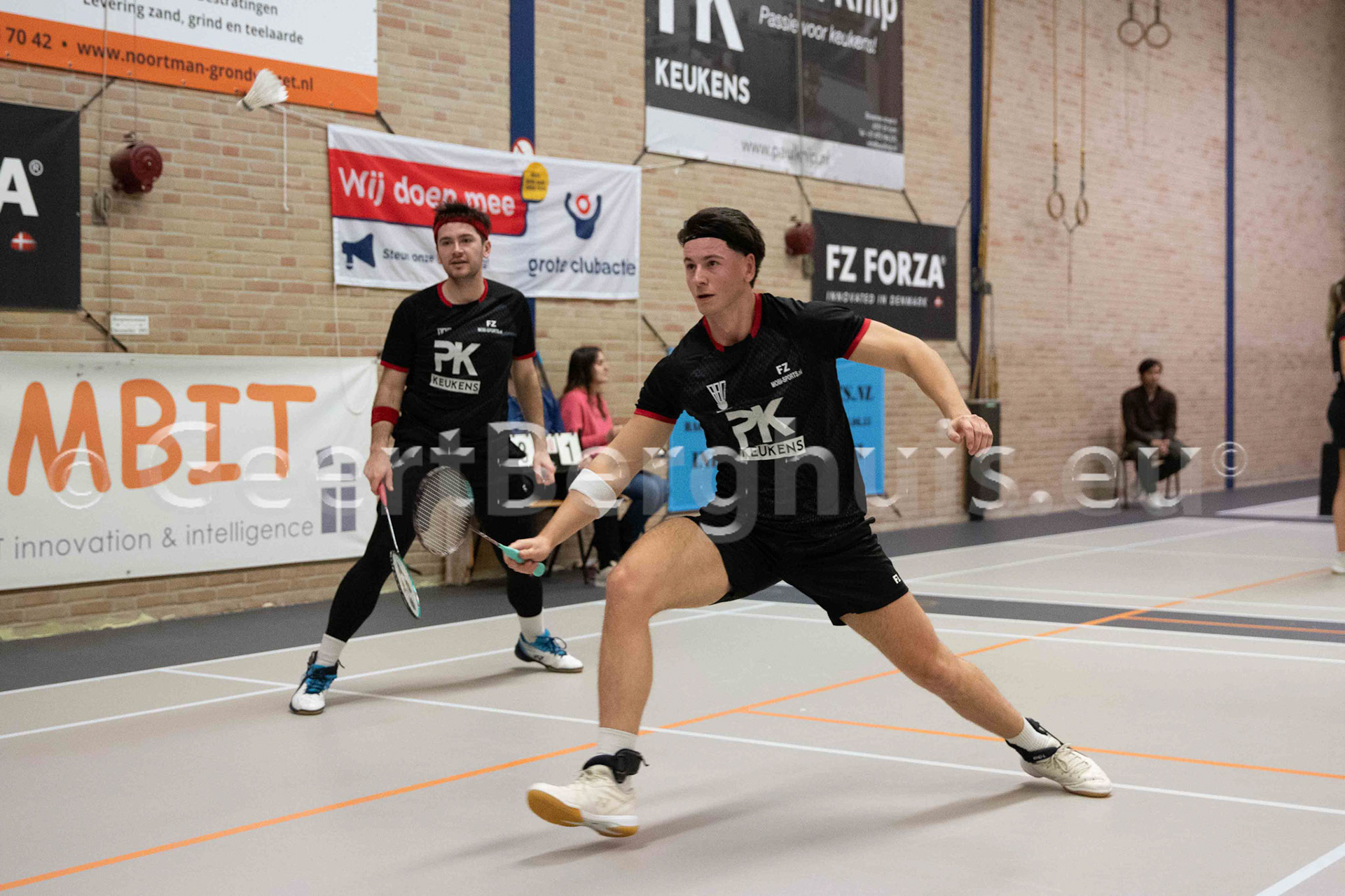 Nico Hermans en Noah Jongen