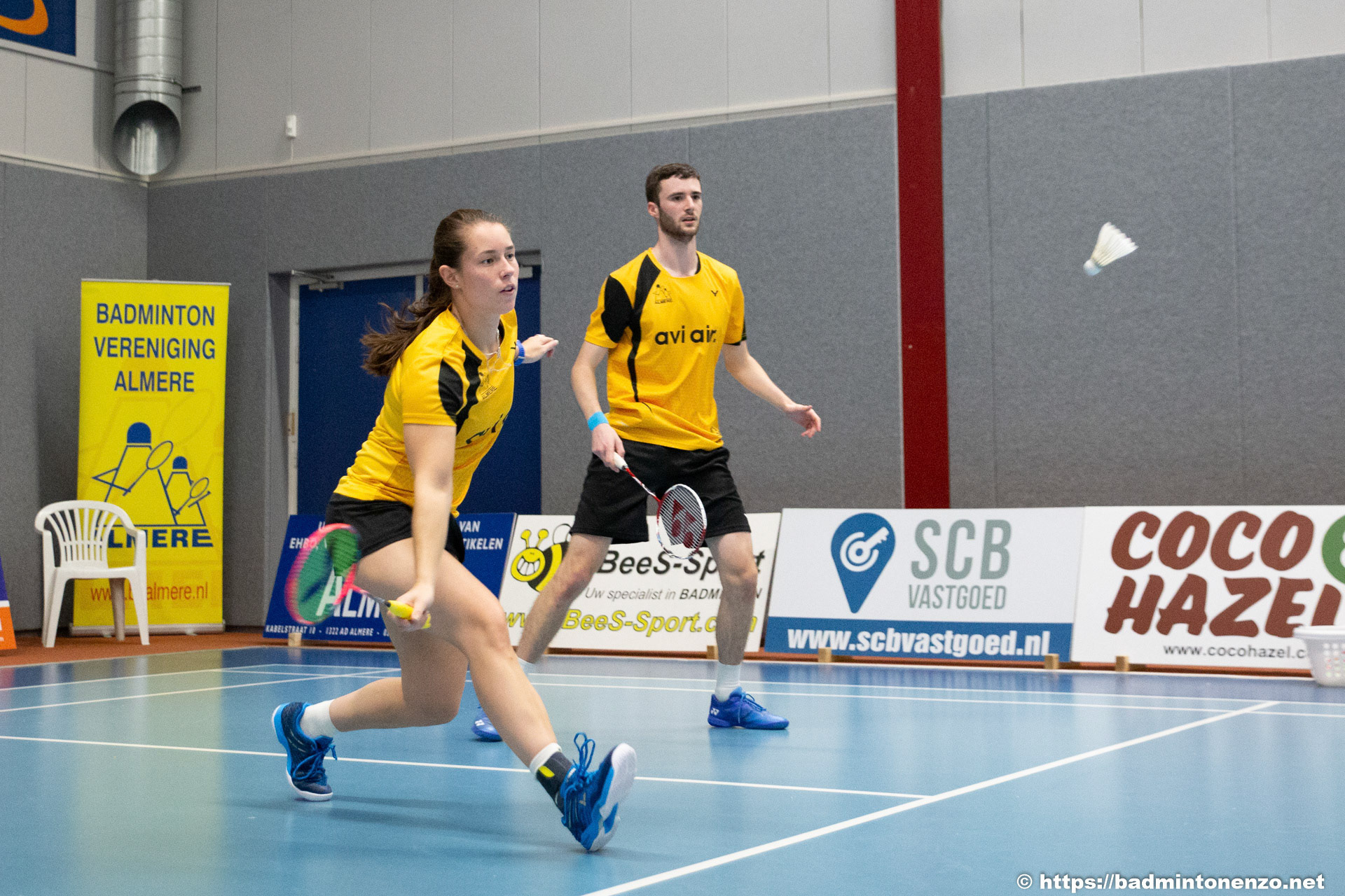 Cheryl Seinen en Adam Hall