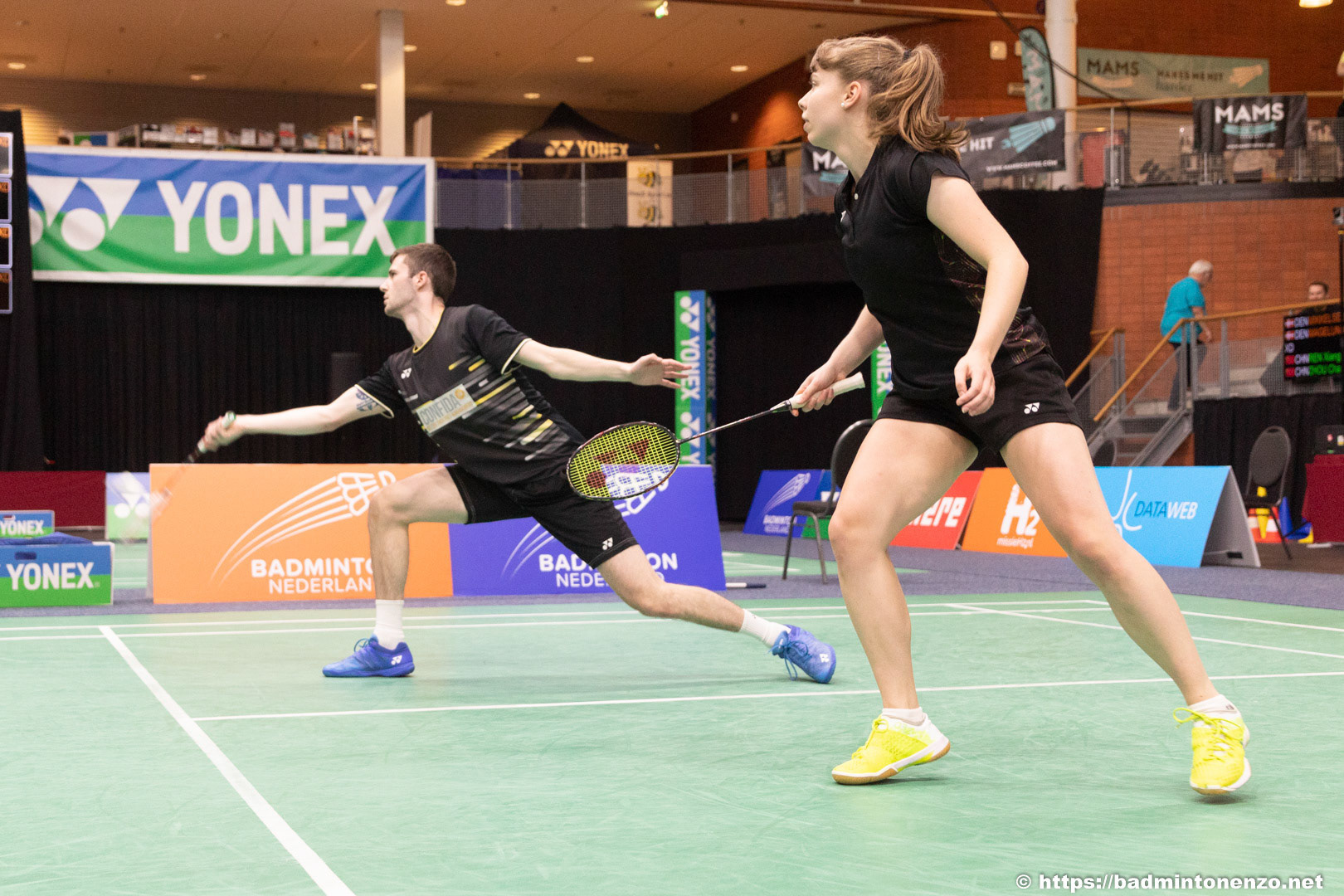 Adam Hall and Julie MacPherson 