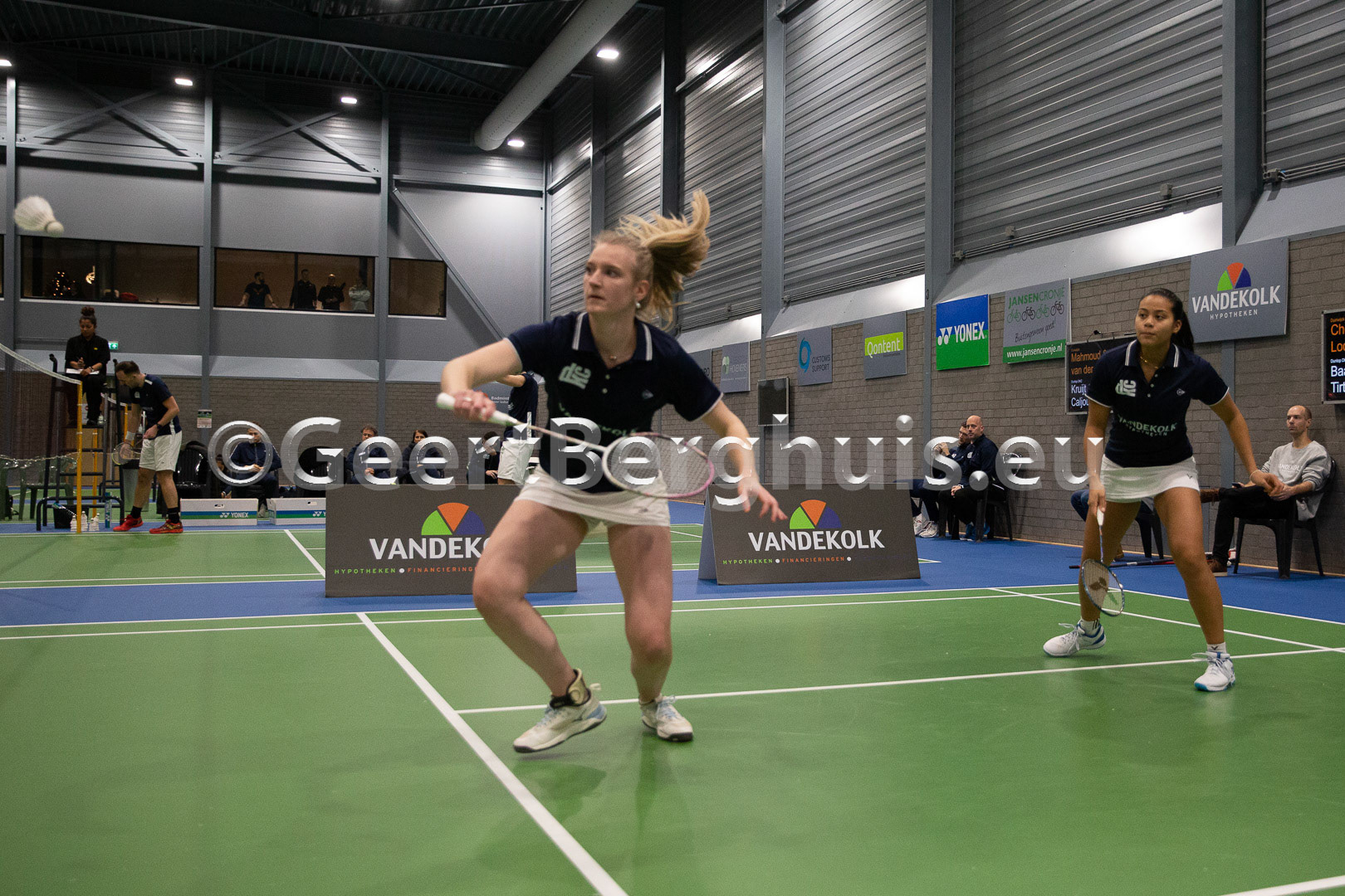 Marlies Baan en Alyssa Tirtosentono