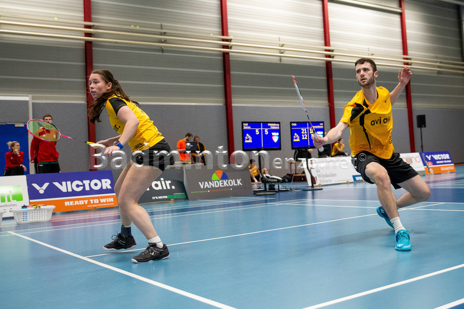 Cheryl Seinen en Adam Hall