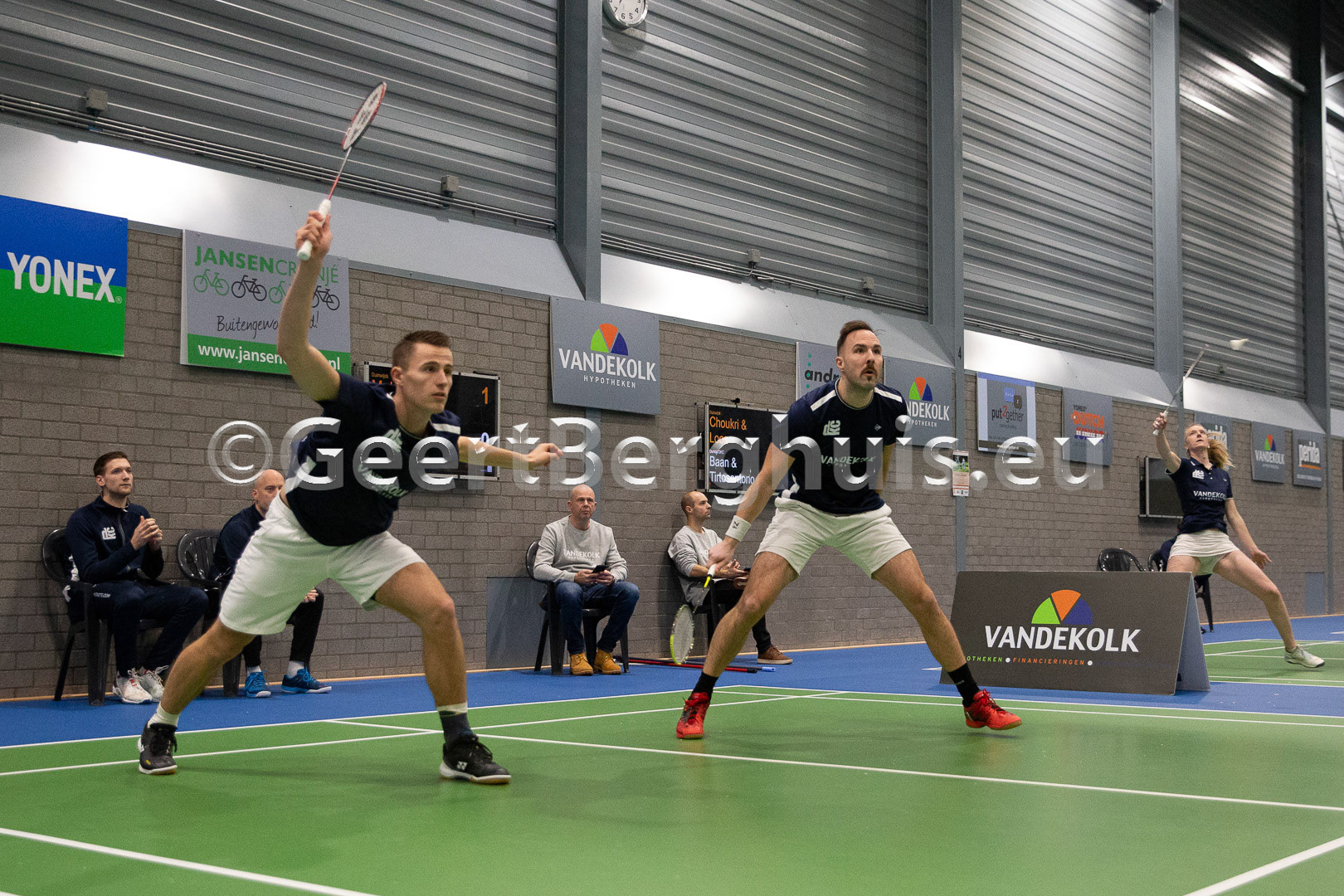 Mark Caljouw en Michiel Kruijt