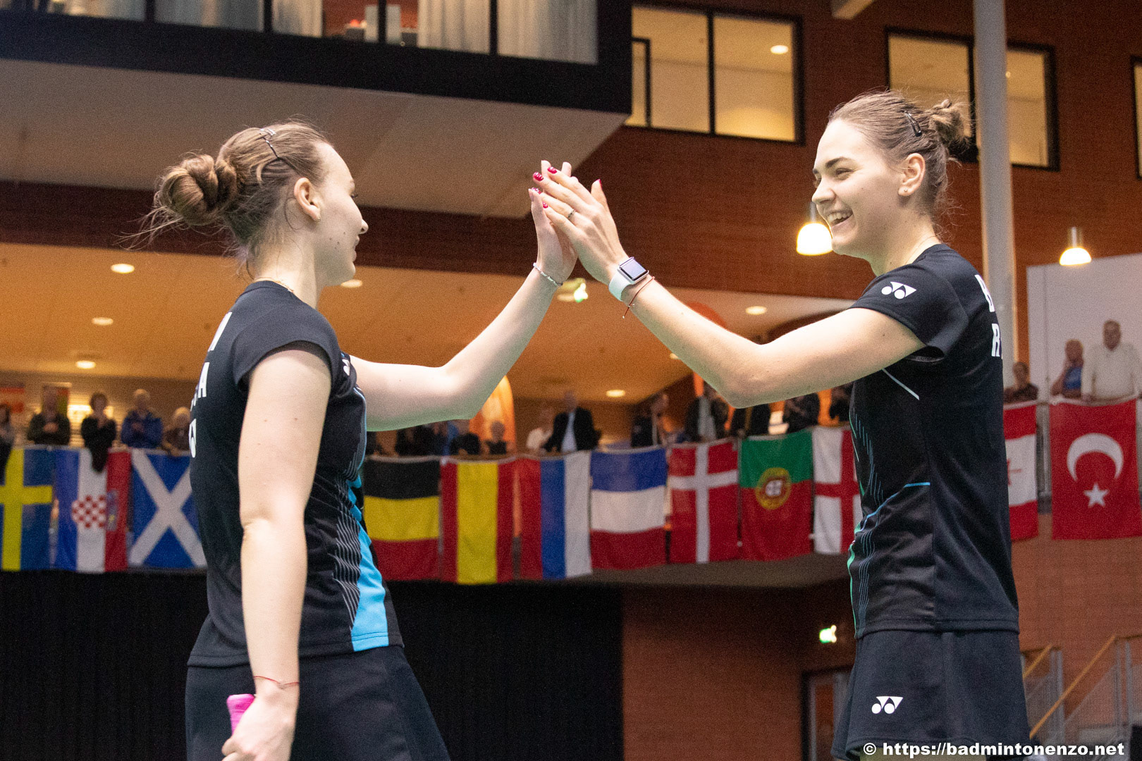 Ekaterina Bolotova en Alina Davletova