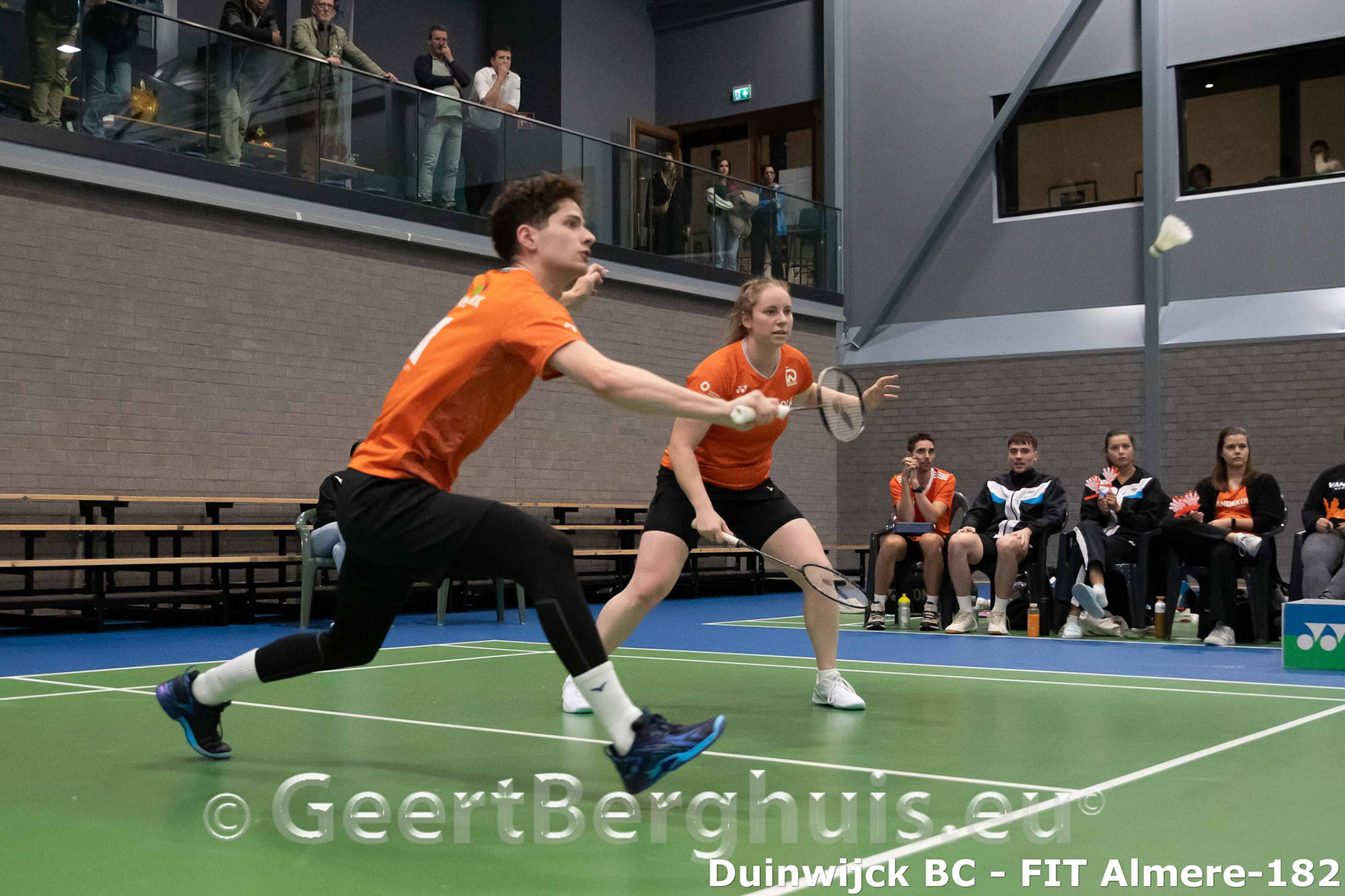Ties van der Lecq en Debora Jille