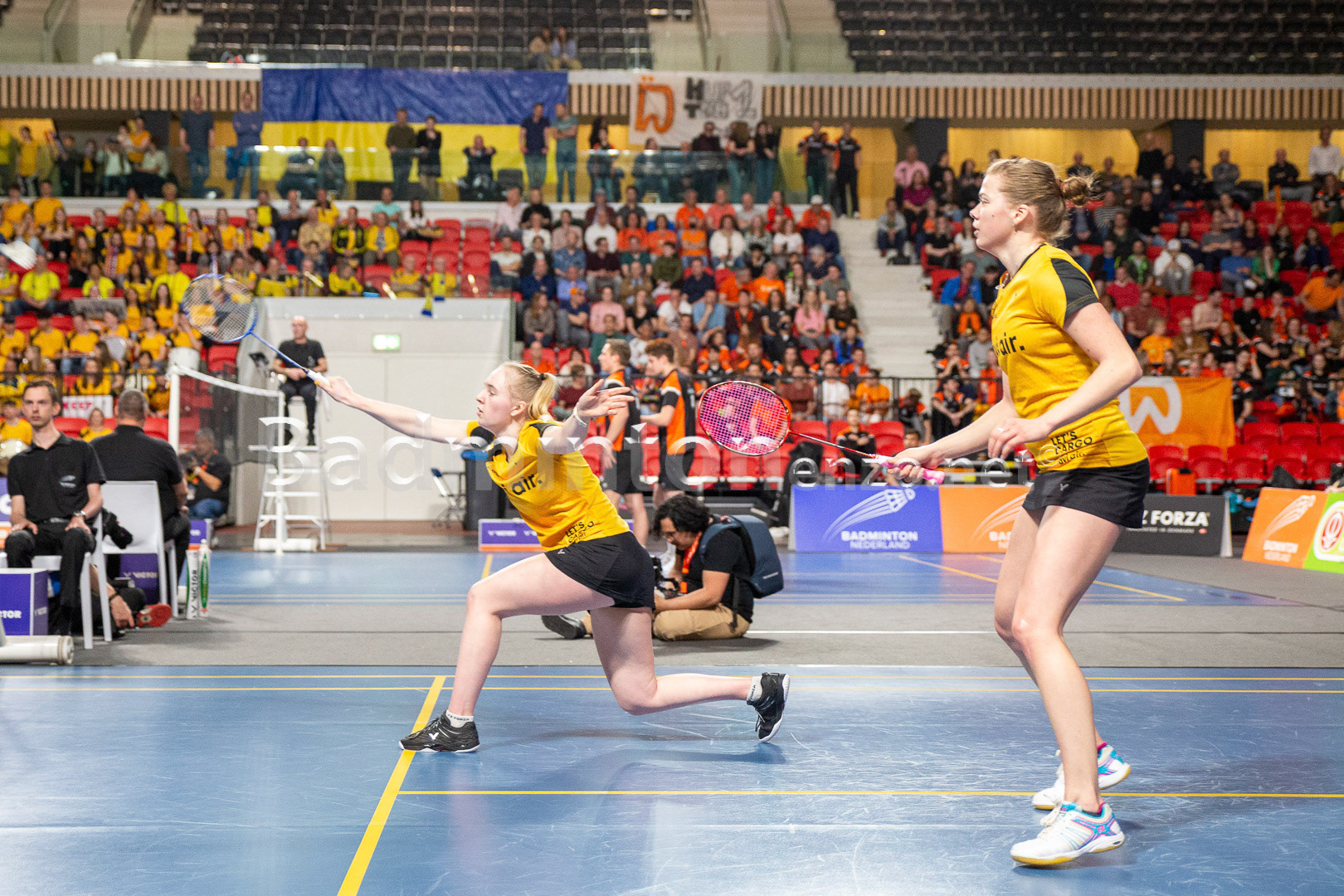 Kirsten de Wit en Ieva Pope
