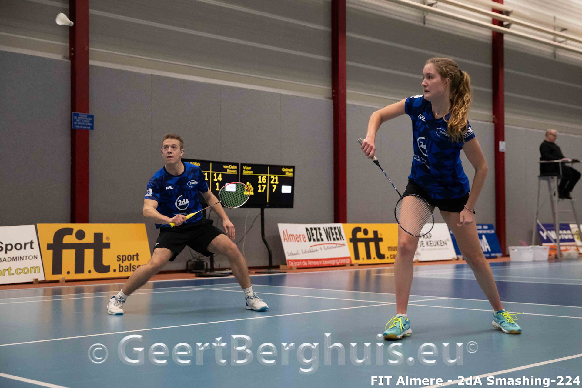 Rune van Dalm en Leonie Rovers